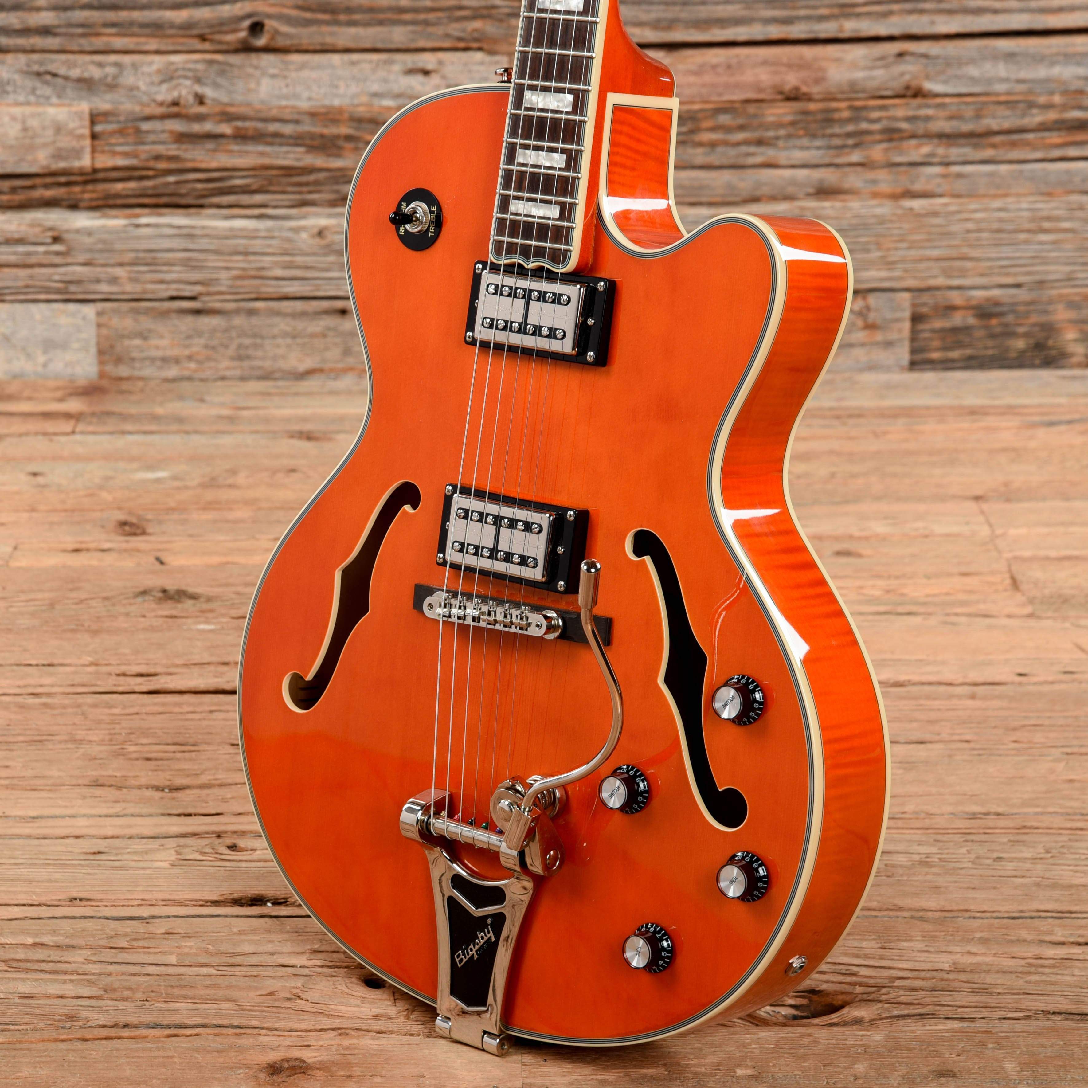 Epiphone Emperor Swingster Orange 2016 Electric Guitars / Hollow Body