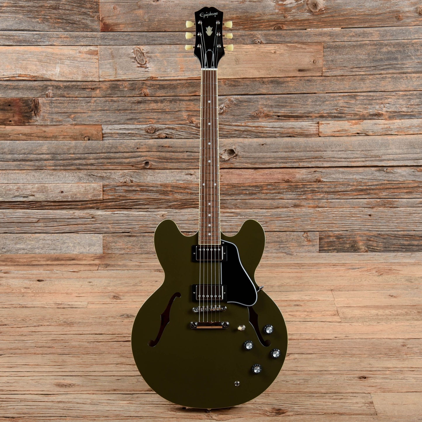 Epiphone ES-335 "Inspired by Gibson" Olive Drab 2021 Electric Guitars / Hollow Body
