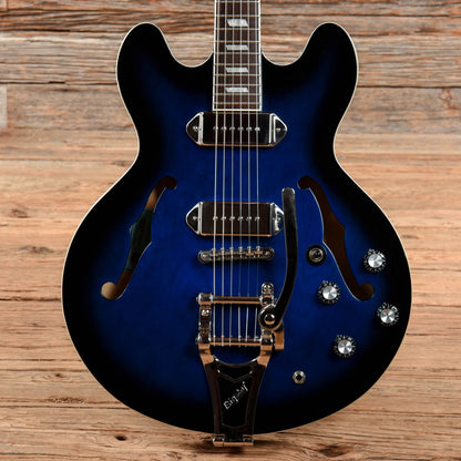 Epiphone Gary Clark Jr. Signature "Blak & Blu" Casino with Bigsby  2015 Electric Guitars / Hollow Body