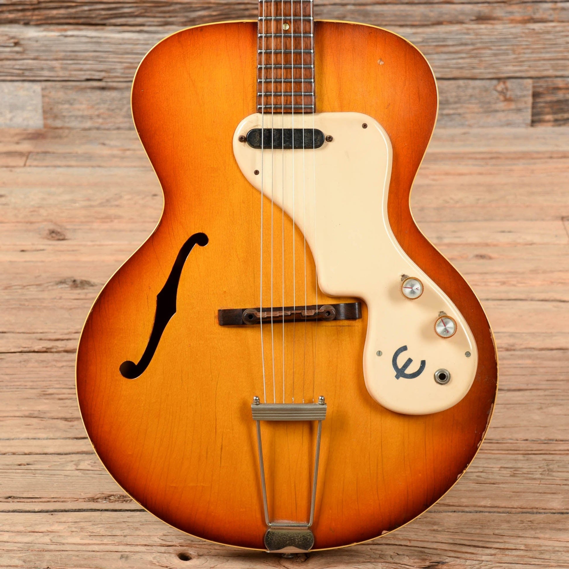 Epiphone Granada Sunburst 1960s Electric Guitars / Hollow Body
