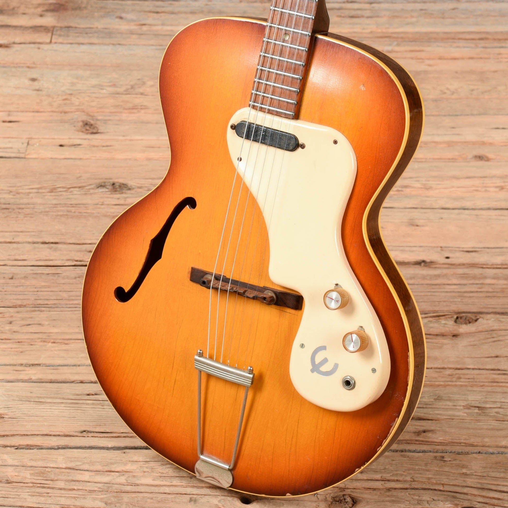 Epiphone Granada Sunburst 1960s Electric Guitars / Hollow Body