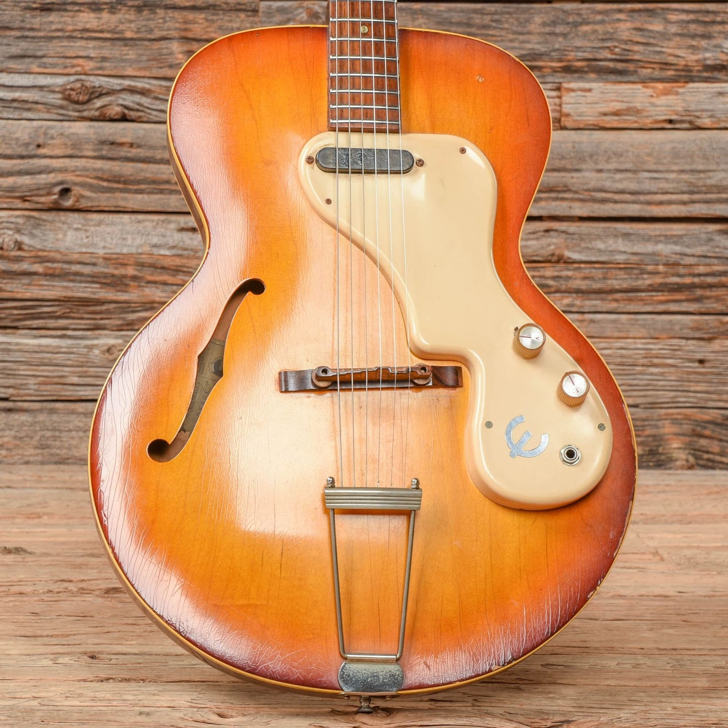 Epiphone Granada Sunburst 1960s Electric Guitars / Hollow Body