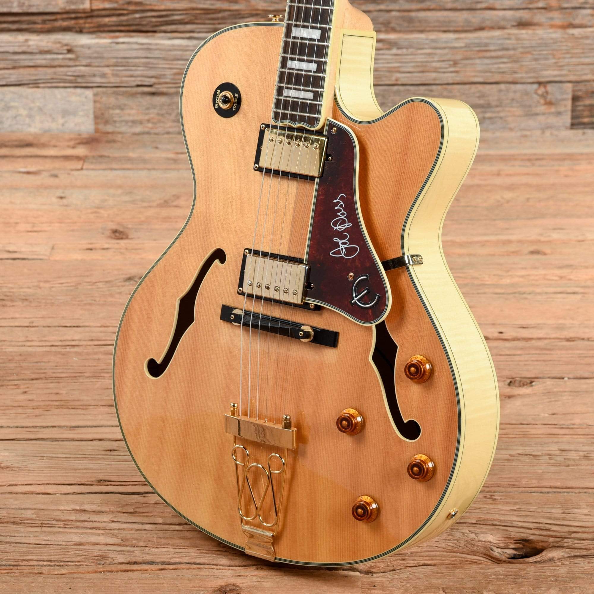 Epiphone Joe Pass Emperor II Natural 2007 Electric Guitars / Hollow Body