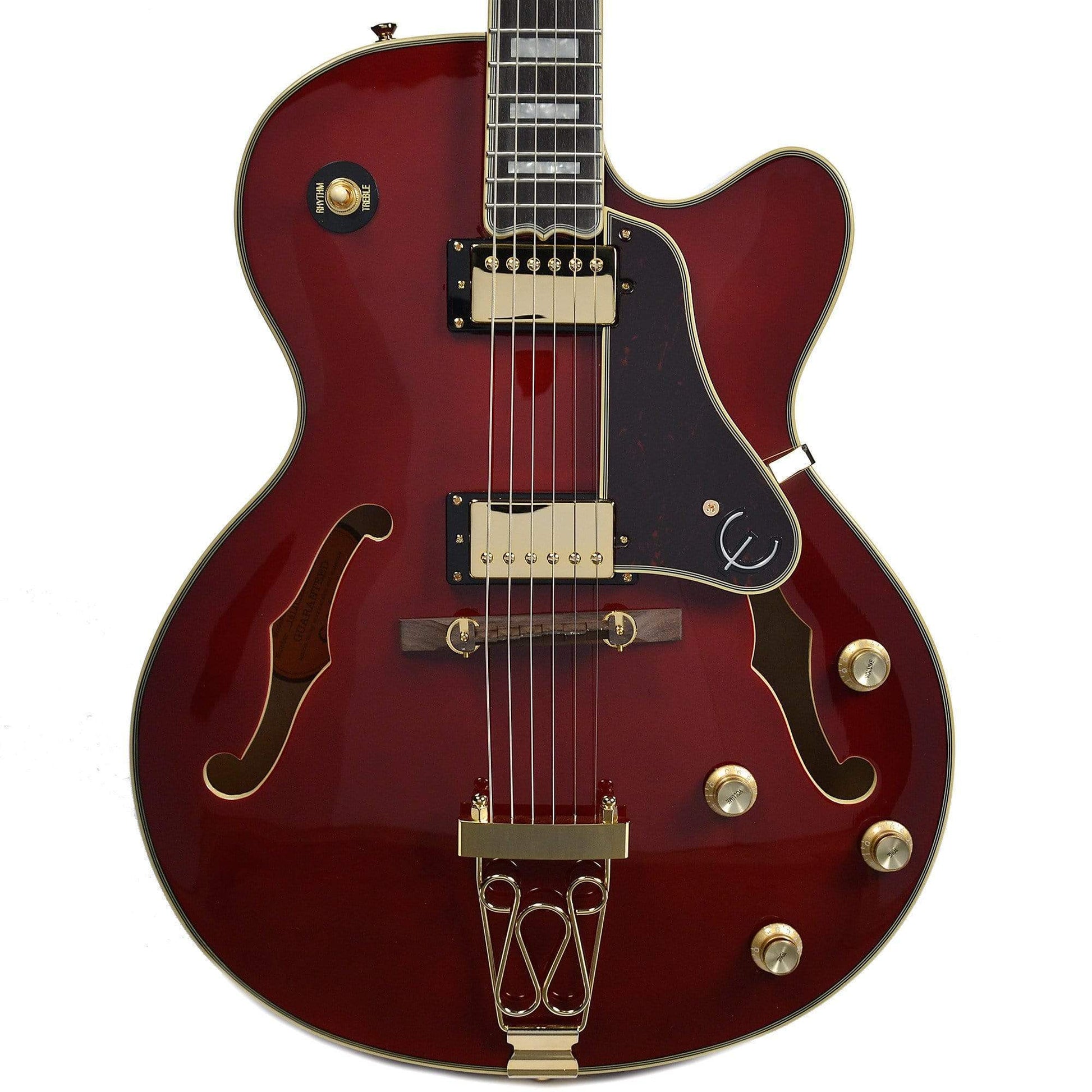 Epiphone Joe Pass Emperor-II Pro Wine Red GH Electric Guitars / Hollow Body