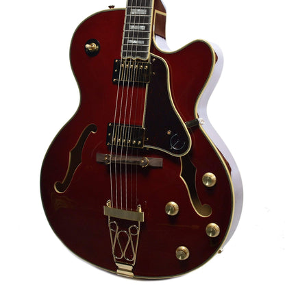 Epiphone Joe Pass Emperor-II Pro Wine Red GH Electric Guitars / Hollow Body