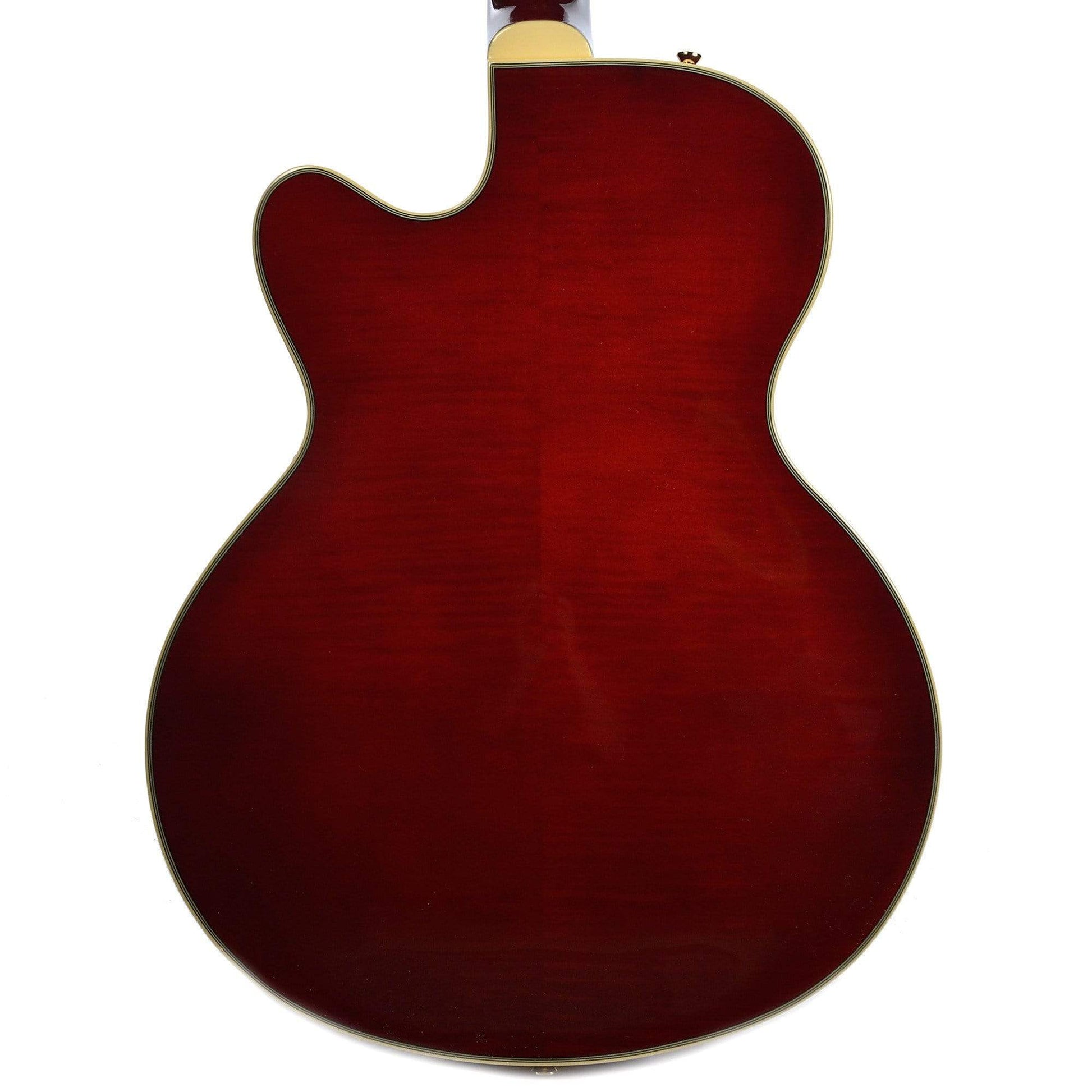 Epiphone Joe Pass Emperor-II Pro Wine Red GH Electric Guitars / Hollow Body