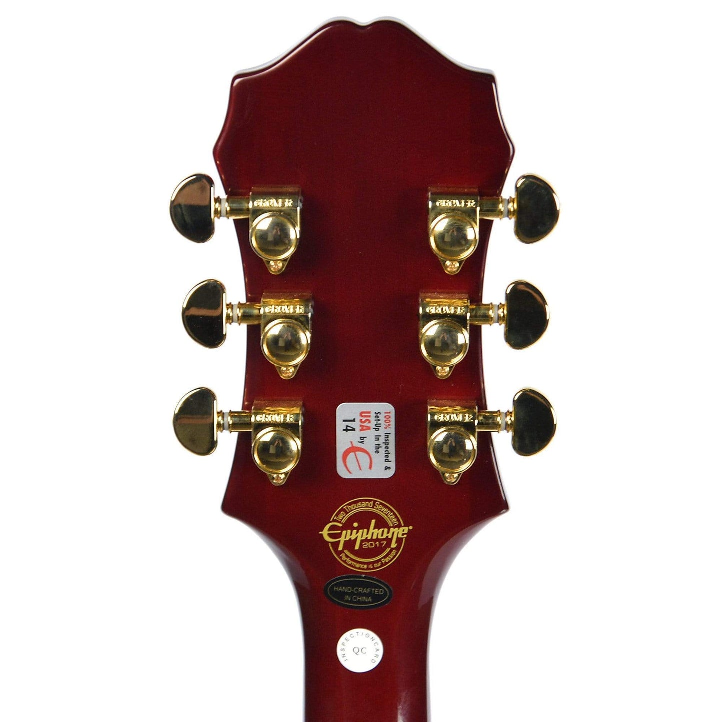 Epiphone Joe Pass Emperor-II Pro Wine Red GH Electric Guitars / Hollow Body