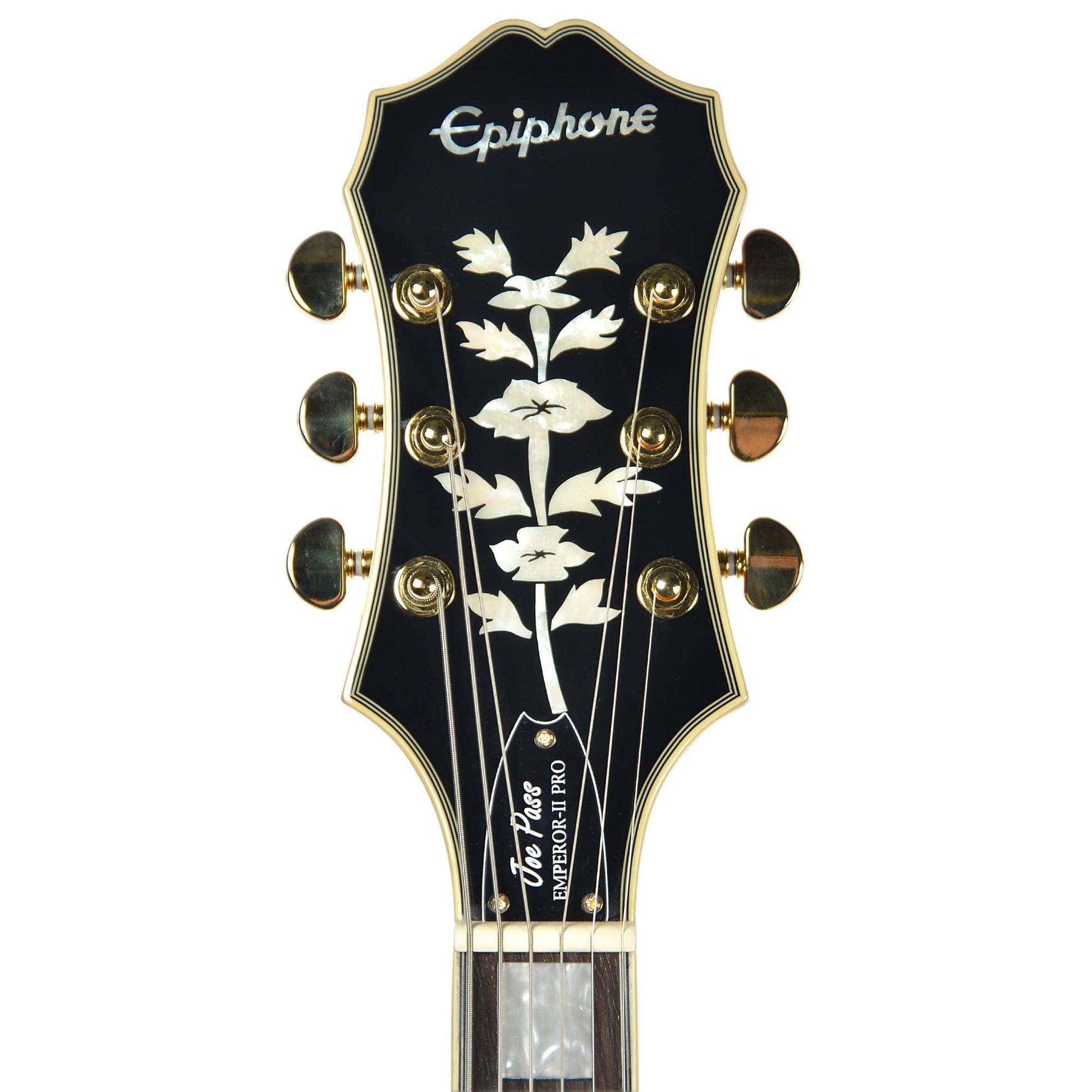 Epiphone Joe Pass Emperor-II Pro Wine Red GH Electric Guitars / Hollow Body