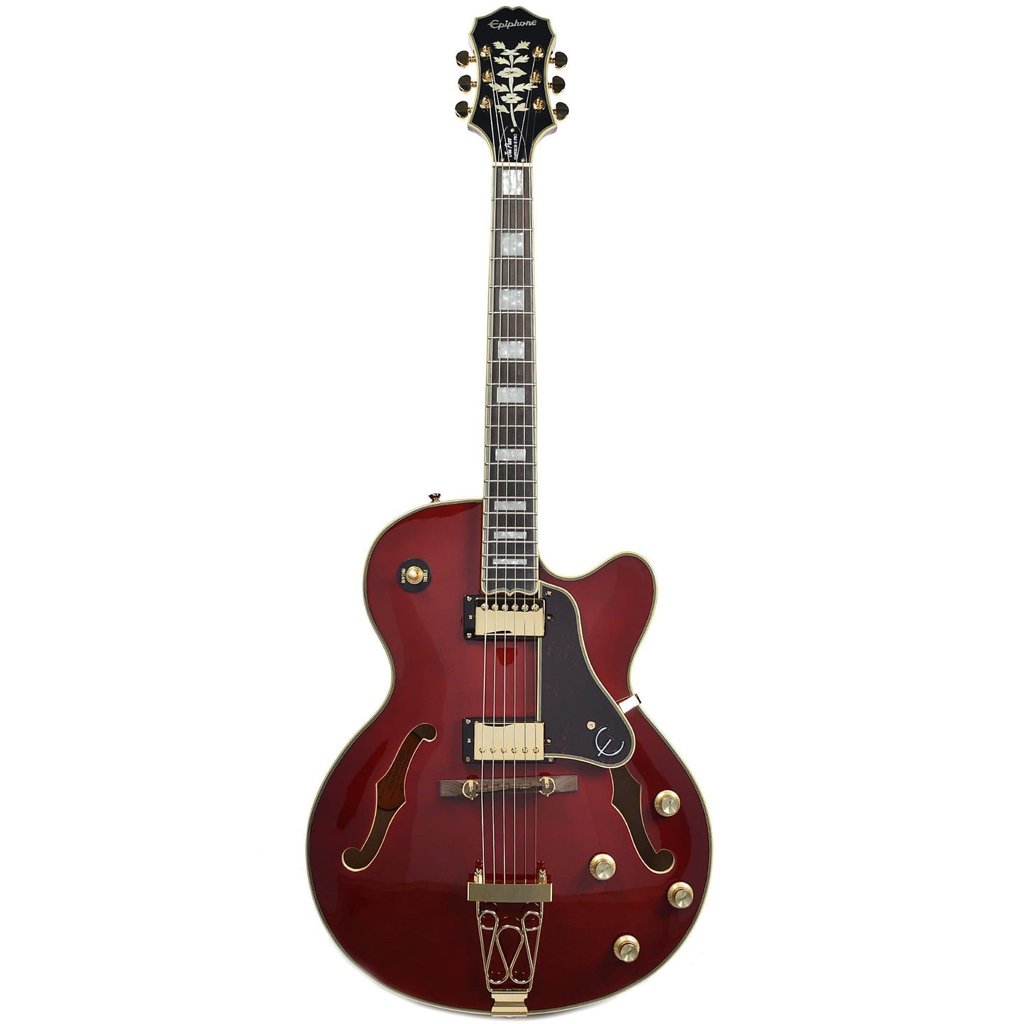 Epiphone Joe Pass Emperor-II Pro Wine Red GH Electric Guitars / Hollow Body