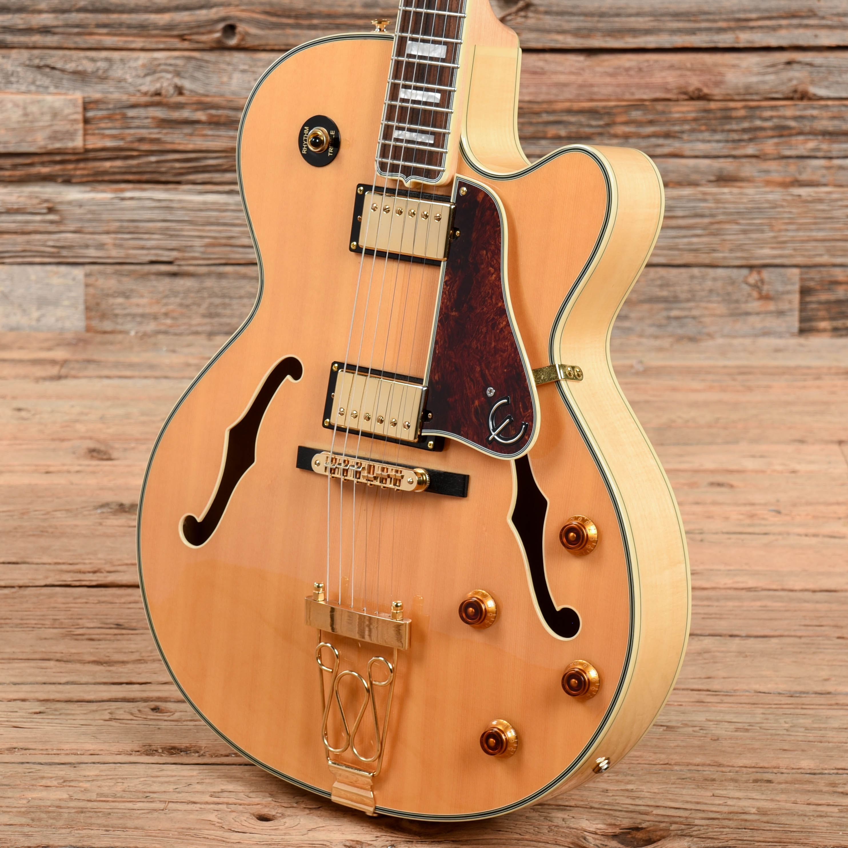 Epiphone Joe Pass Signature Emperor II Natural 2011 Electric Guitars / Hollow Body