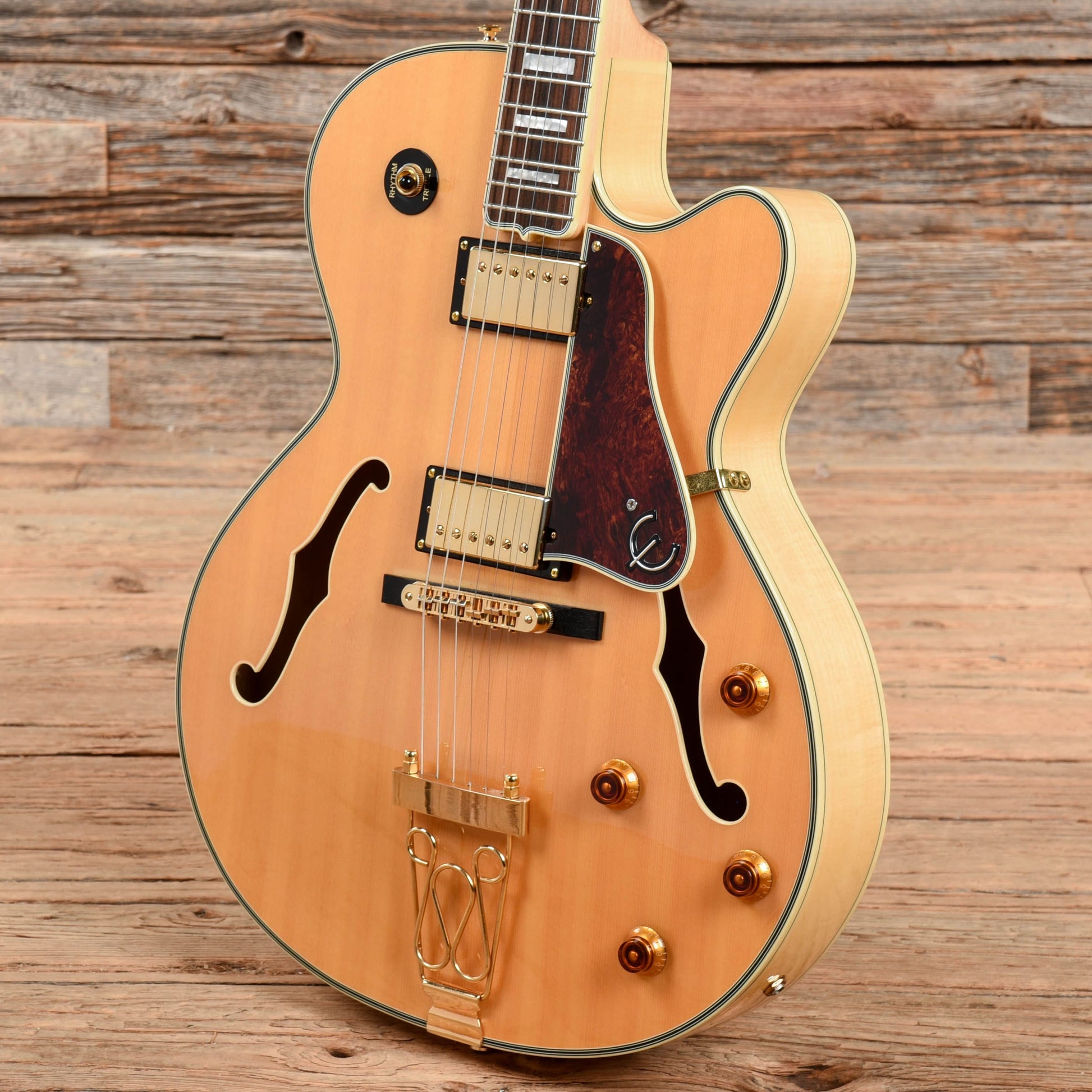 Epiphone Joe Pass Signature Emperor II Natural 2011 Electric Guitars / Hollow Body