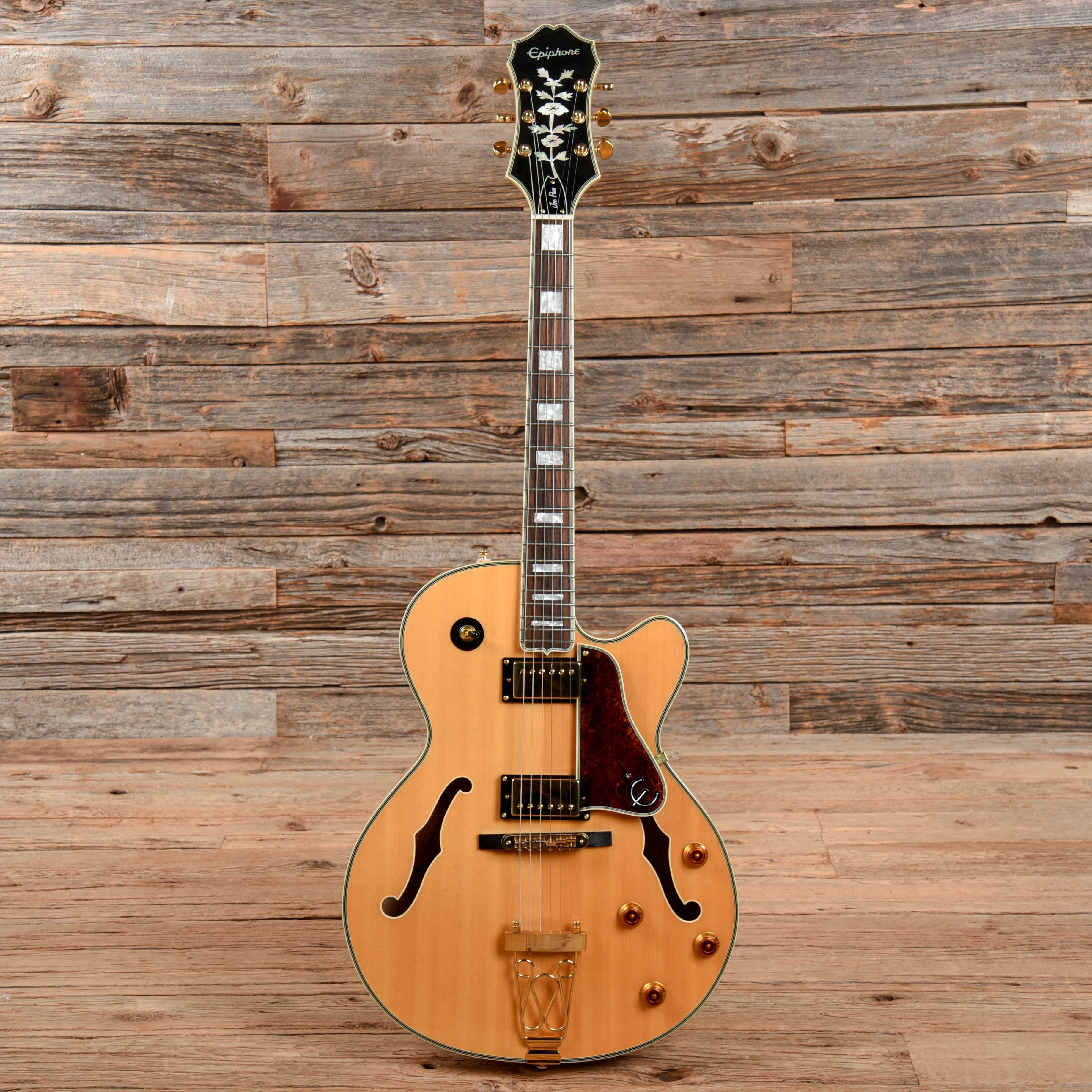 Epiphone Joe Pass Signature Emperor II Natural 2011 Electric Guitars / Hollow Body