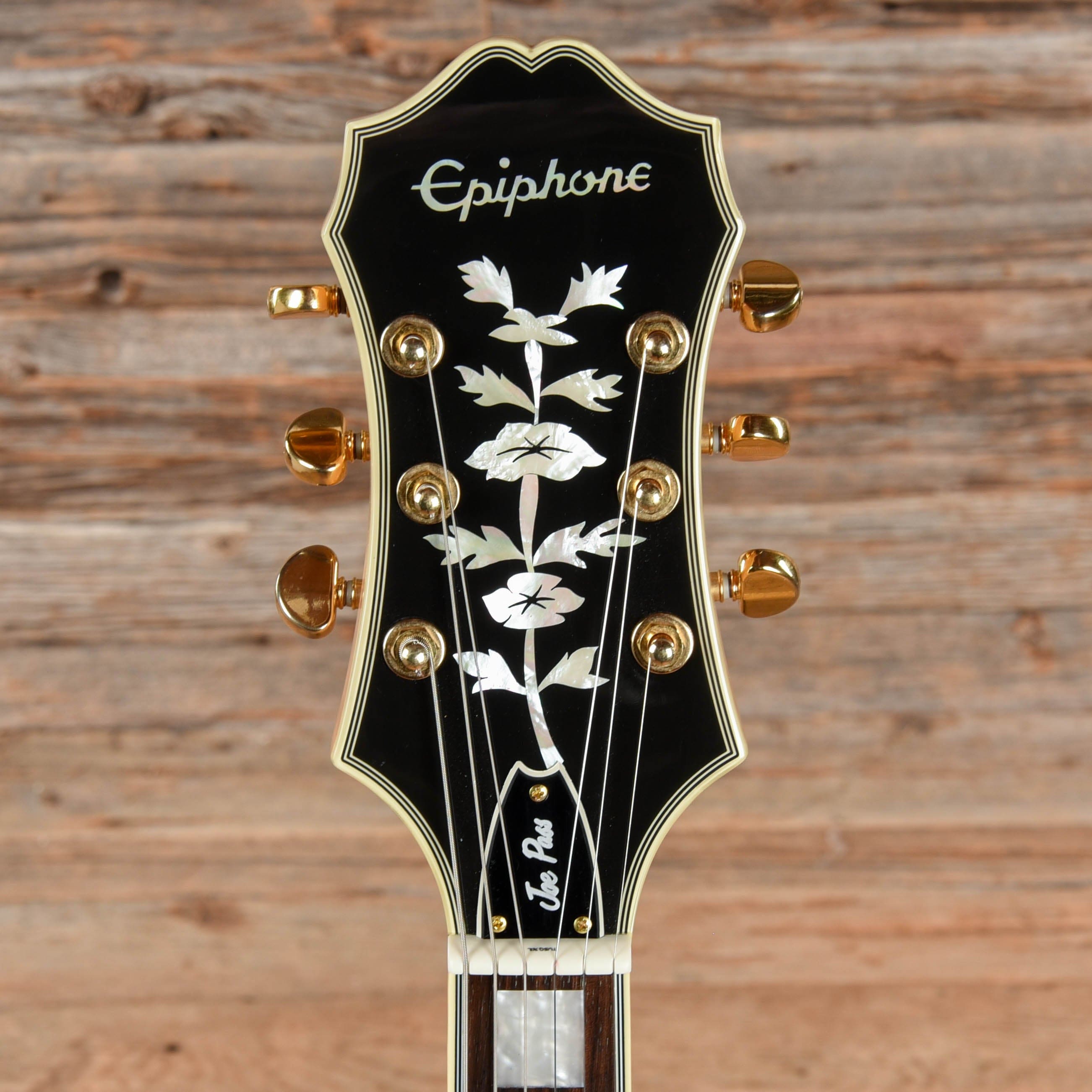 Epiphone Joe Pass Signature Emperor II Natural 2011 Electric Guitars / Hollow Body