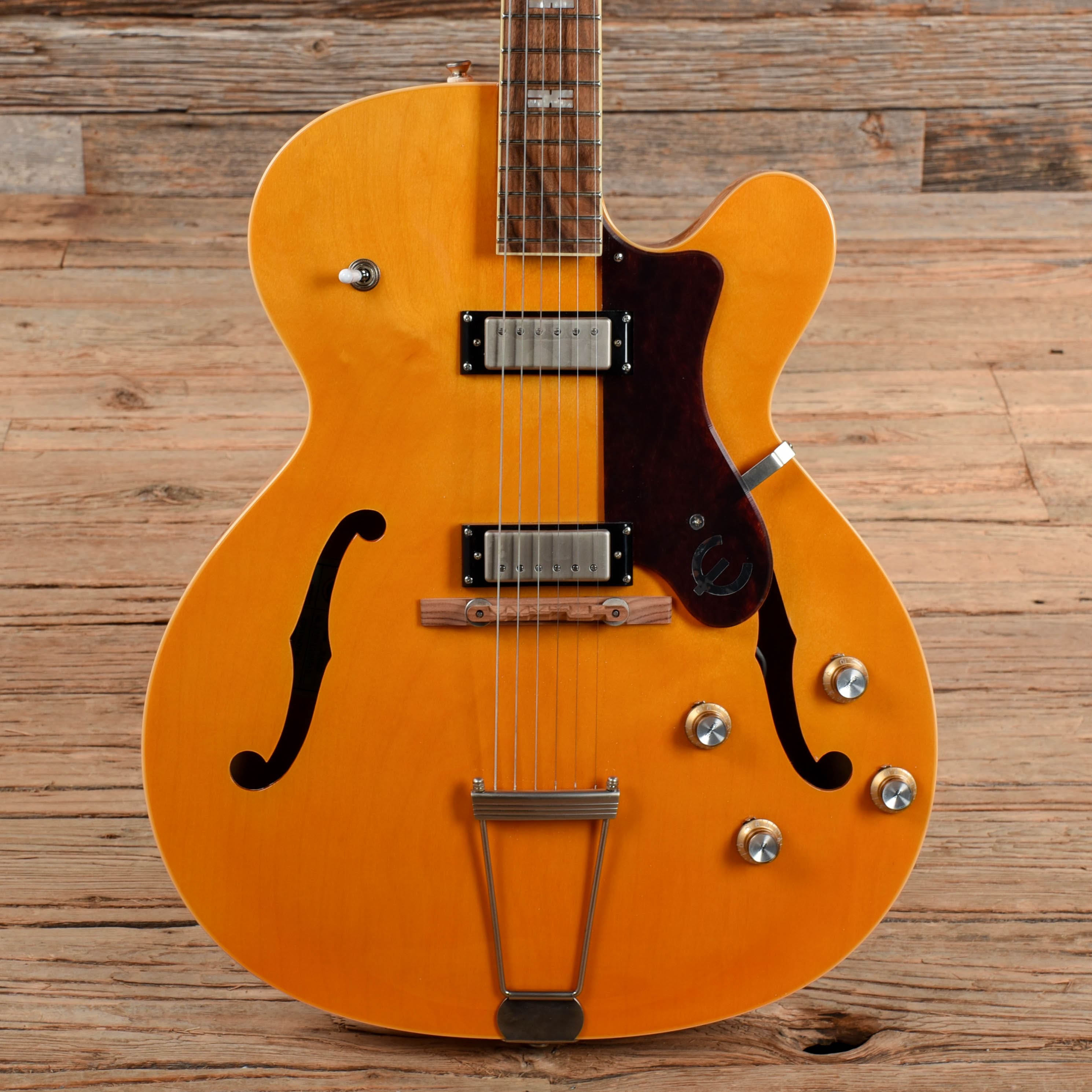 Epiphone Limited Edition John Lee Hooker 100th Anniversary Zephyr Antique Natural 2018 Electric Guitars / Hollow Body