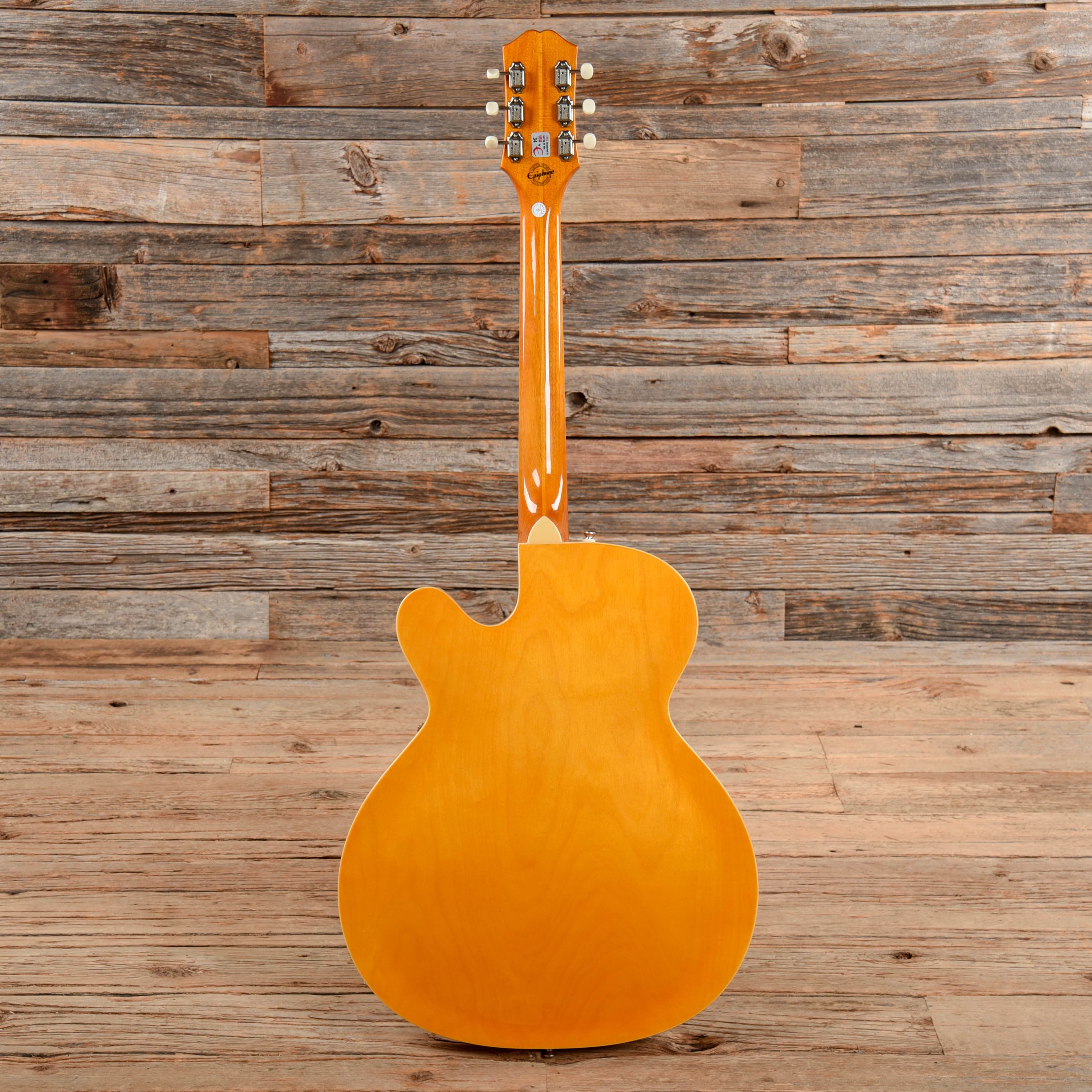 Epiphone Limited Edition John Lee Hooker 100th Anniversary Zephyr Antique Natural 2018 Electric Guitars / Hollow Body