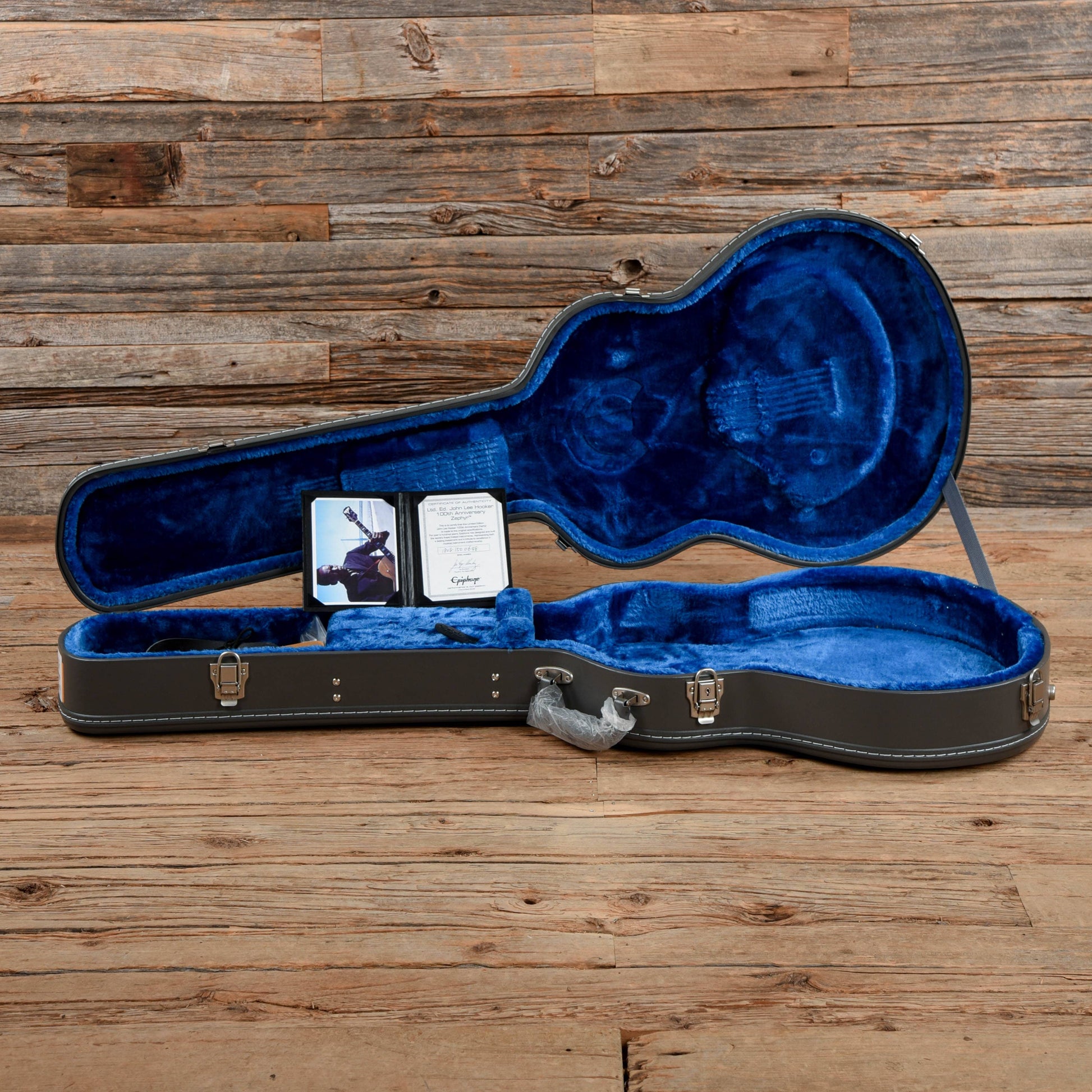 Epiphone Limited Edition John Lee Hooker 100th Anniversary Zephyr Antique Natural 2018 Electric Guitars / Hollow Body