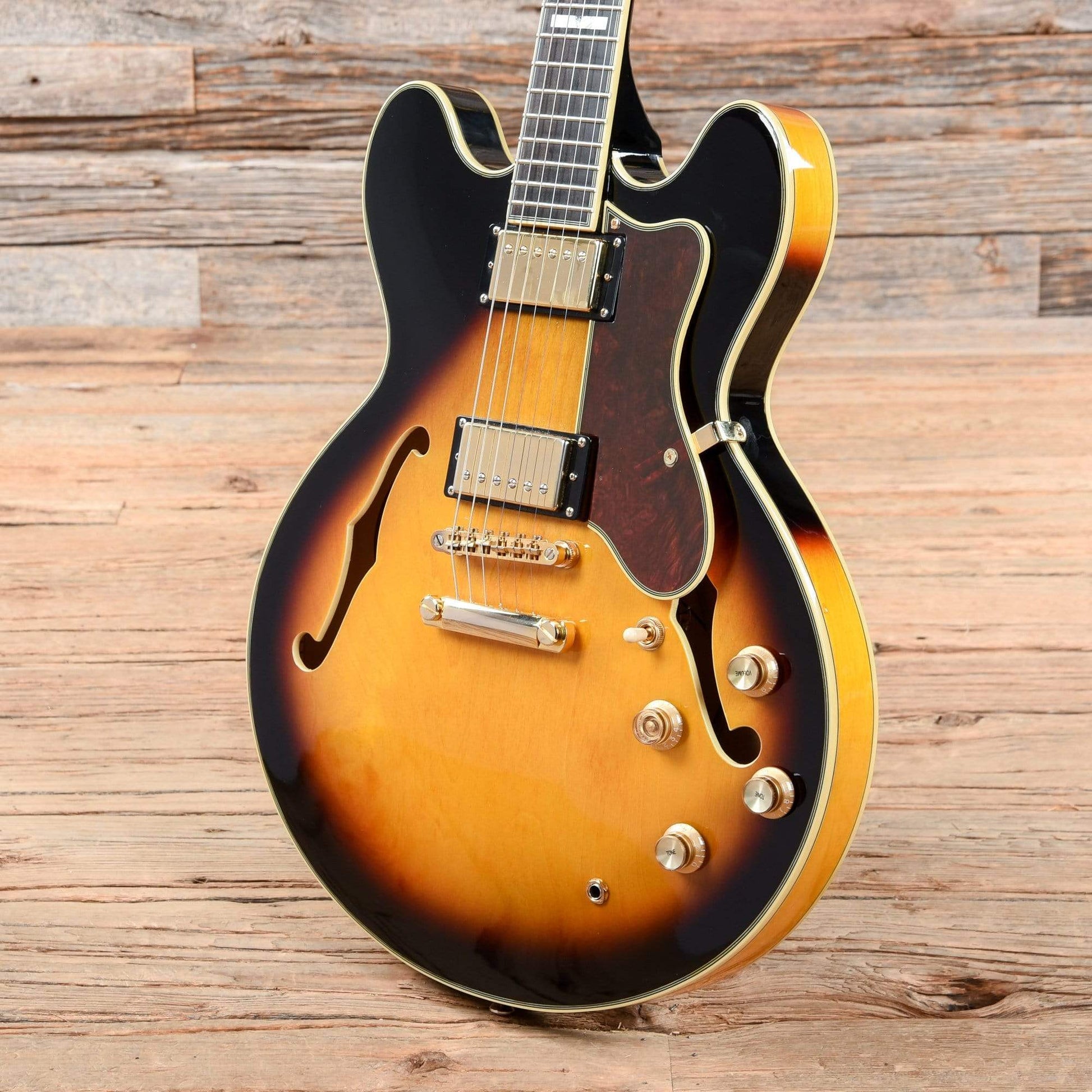 Epiphone Sheraton II Pro Vintage Sunburst 2016 Electric Guitars / Hollow Body