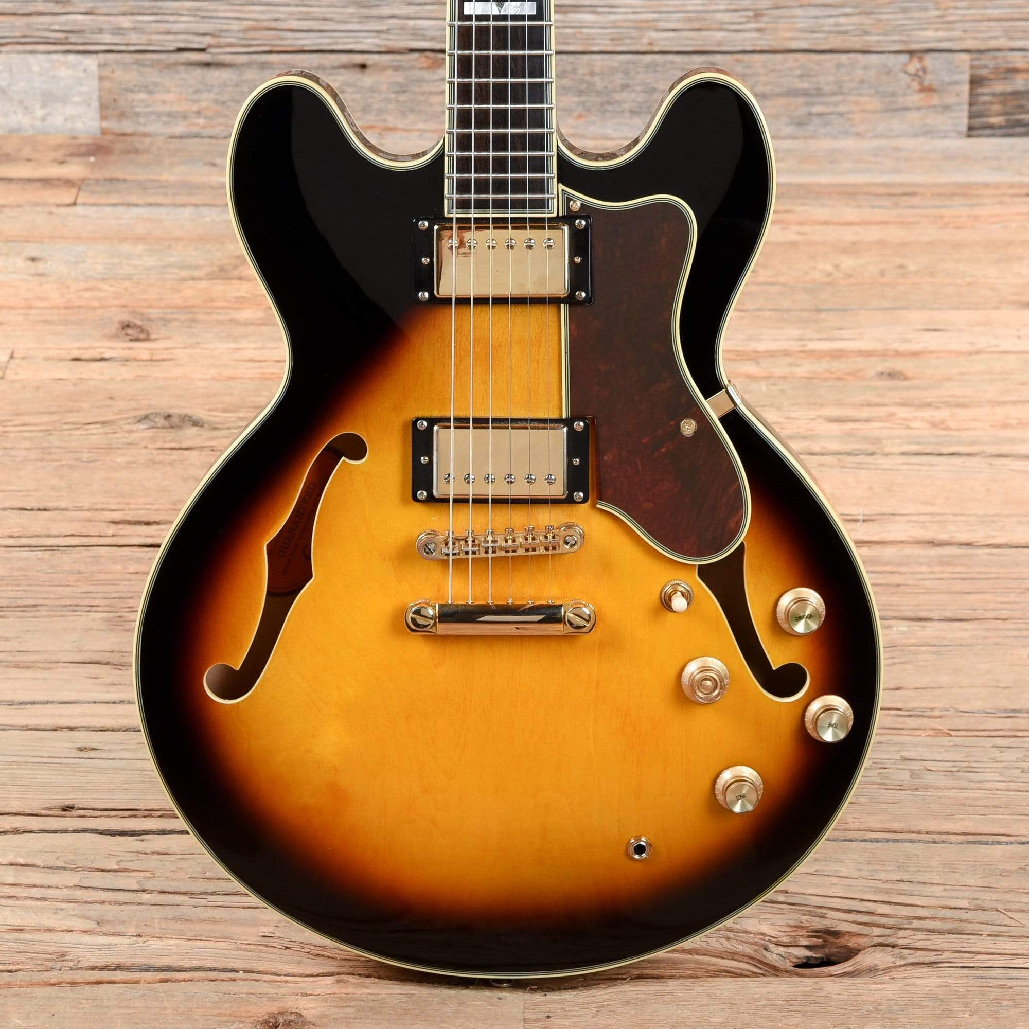 Epiphone Sheraton II Pro Vintage Sunburst 2016 Electric Guitars / Hollow Body