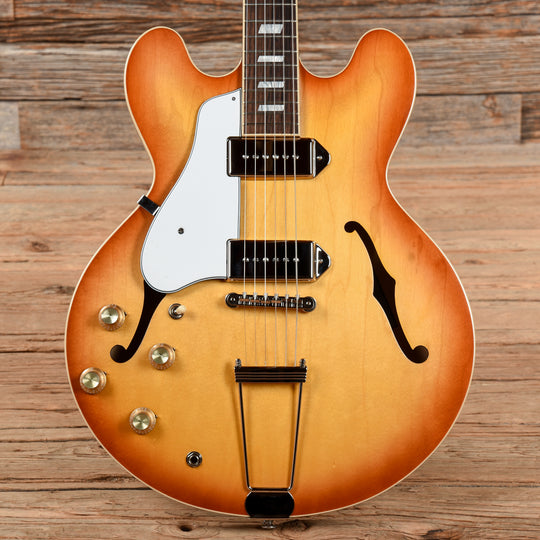 Epiphone USA Casino Royal Tan 2022 LEFTY Electric Guitars / Hollow Body