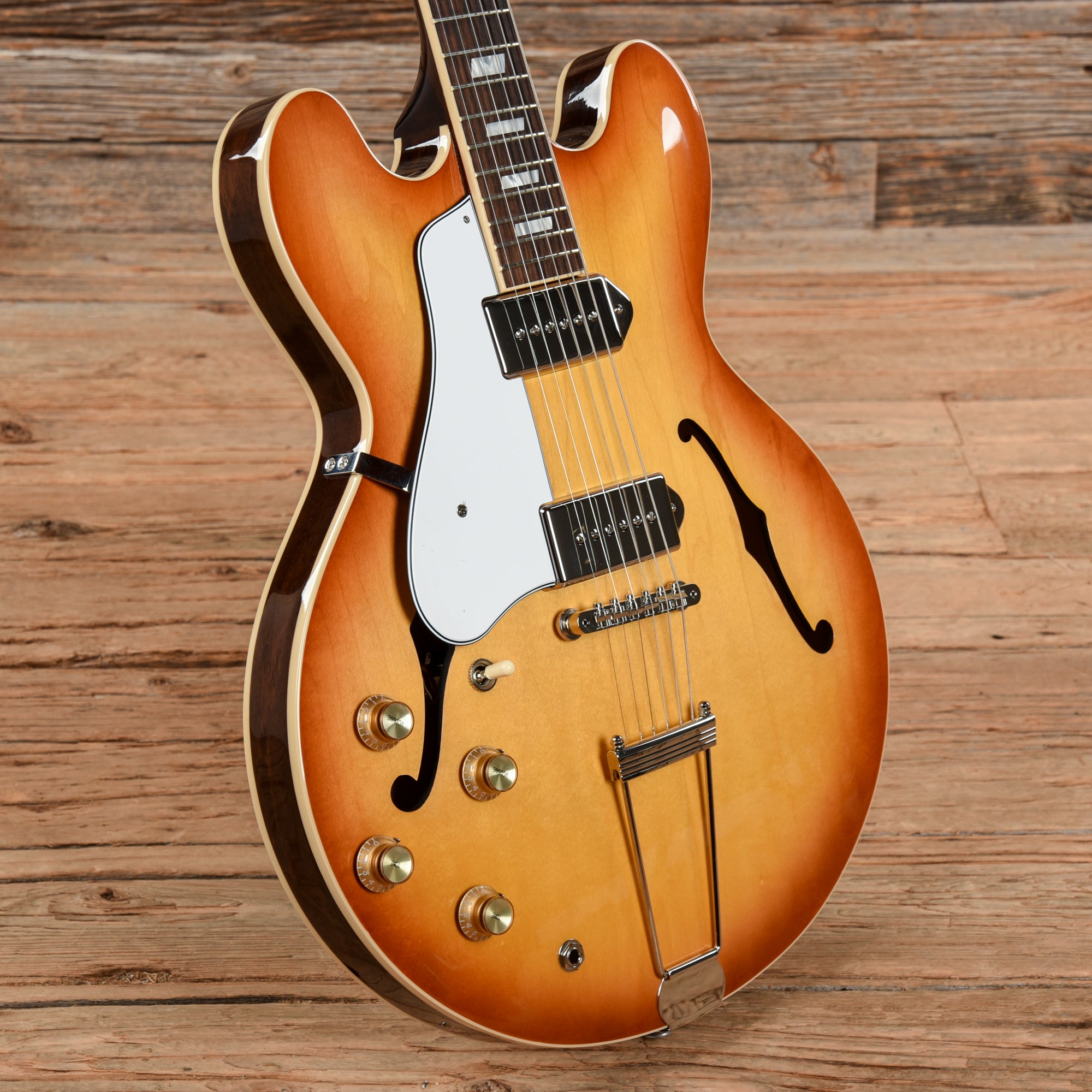 Epiphone USA Casino Royal Tan 2022 LEFTY Electric Guitars / Hollow Body