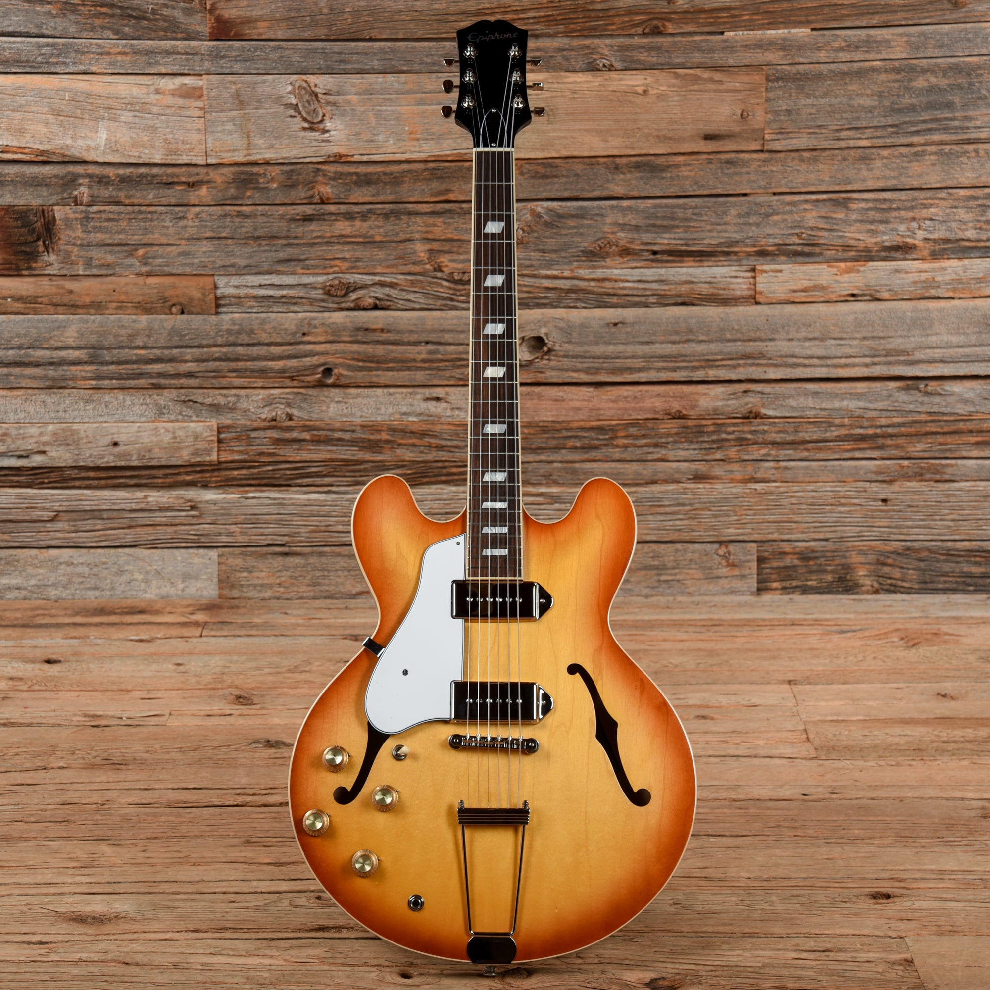 Epiphone USA Casino Royal Tan 2022 LEFTY Electric Guitars / Hollow Body