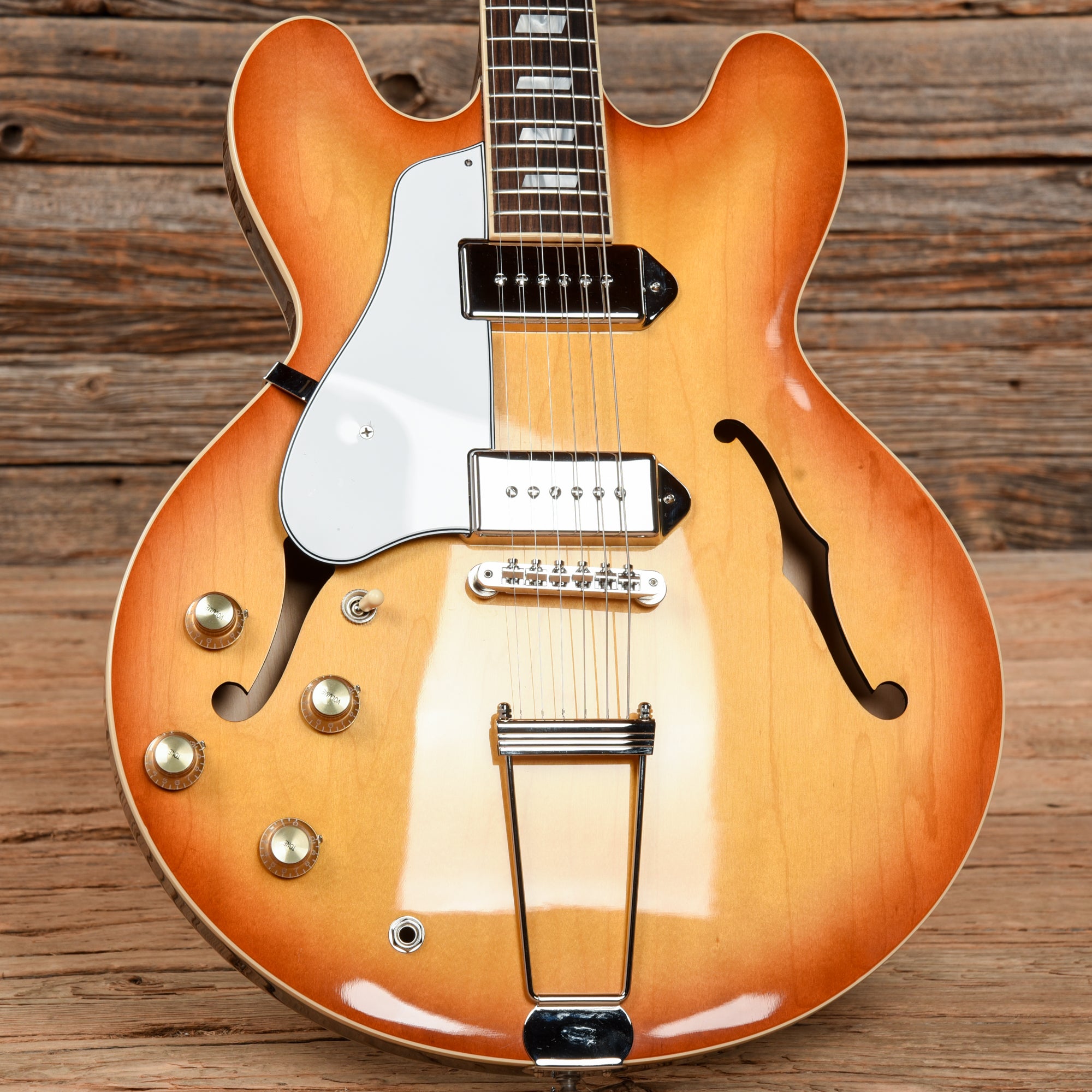 Epiphone USA Casino Royal Tan 2022 LEFTY Electric Guitars / Hollow Body