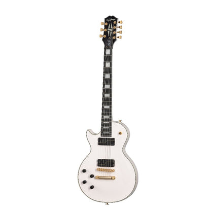 Epiphone Artist Matt Heafy Les Paul Custom Origins LEFTY 7-String Bone White Electric Guitars / Left-Handed