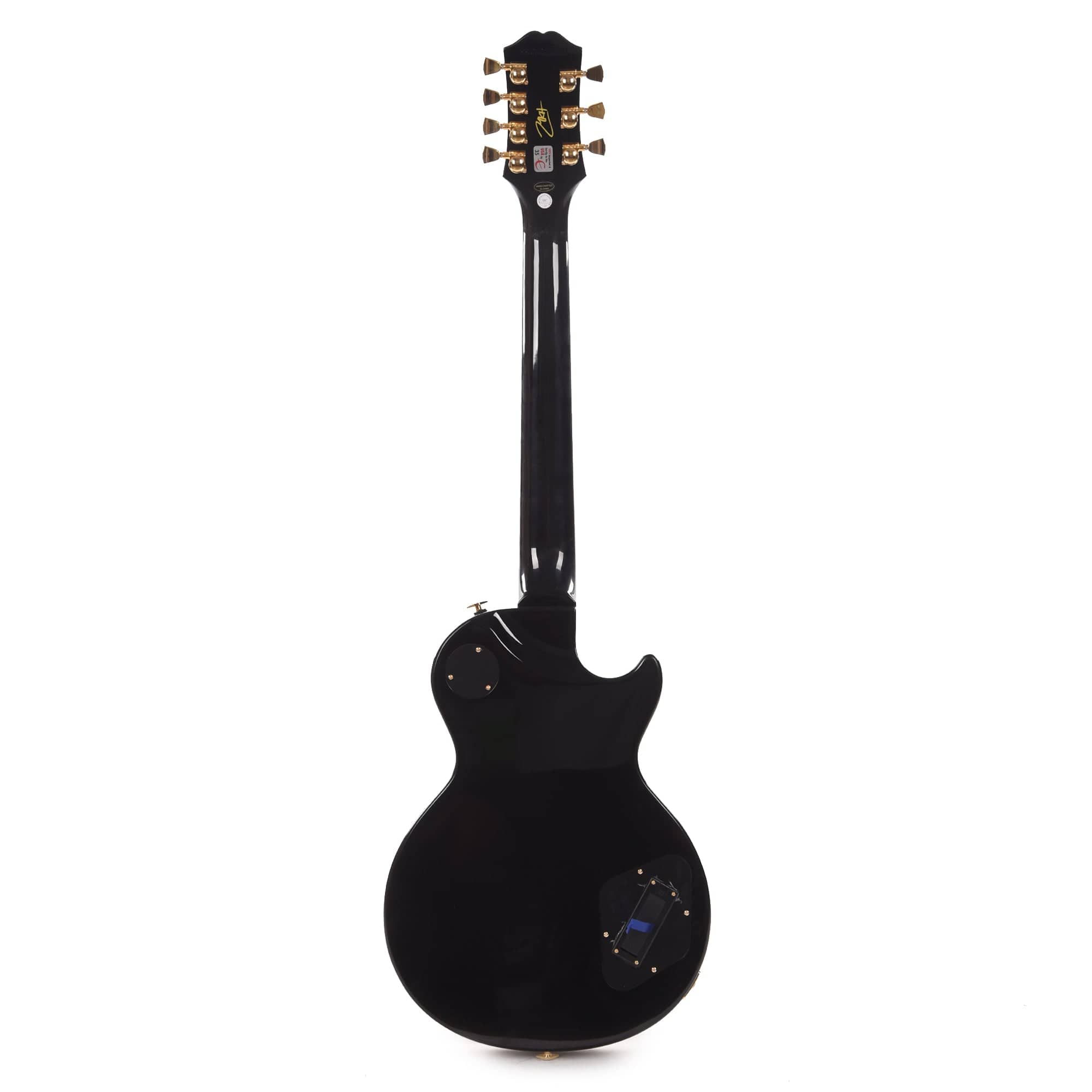 Epiphone Artist Matt Heafy Les Paul Custom Origins LEFTY 7-String Ebony Electric Guitars / Left-Handed