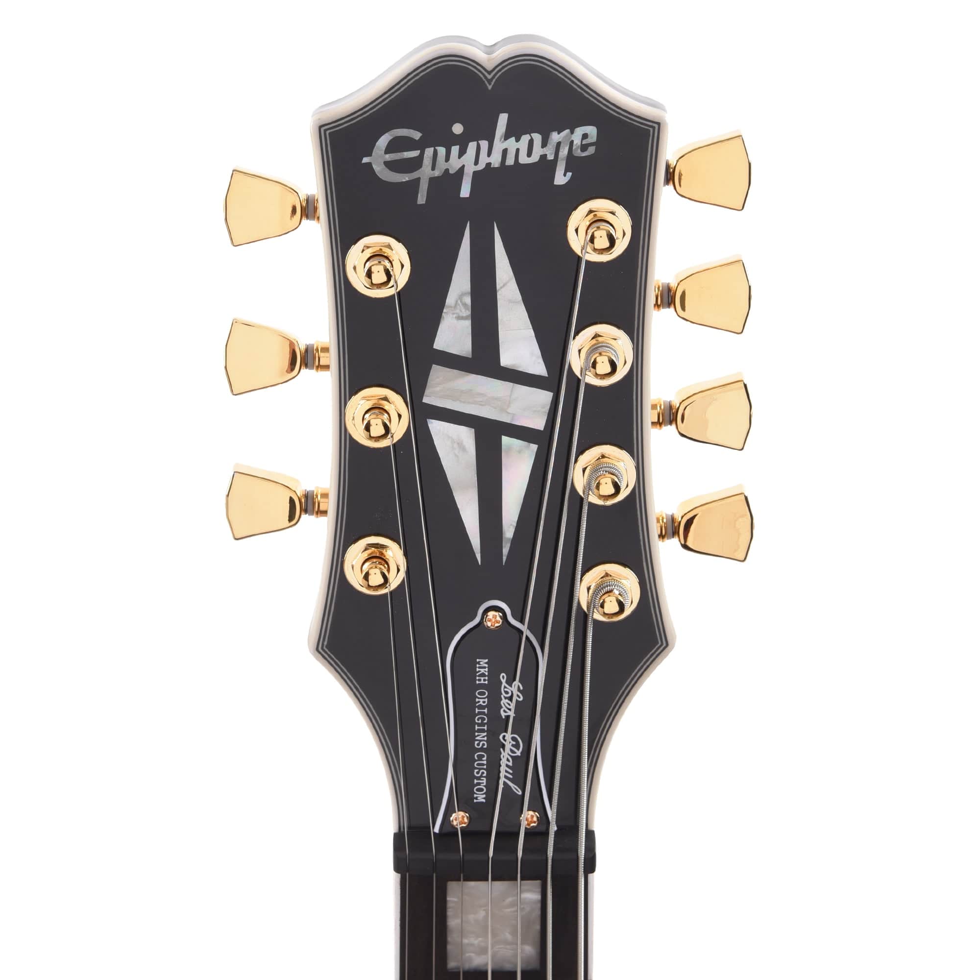 Epiphone Artist Matt Heafy Les Paul Custom Origins LEFTY 7-String Ebony Electric Guitars / Left-Handed