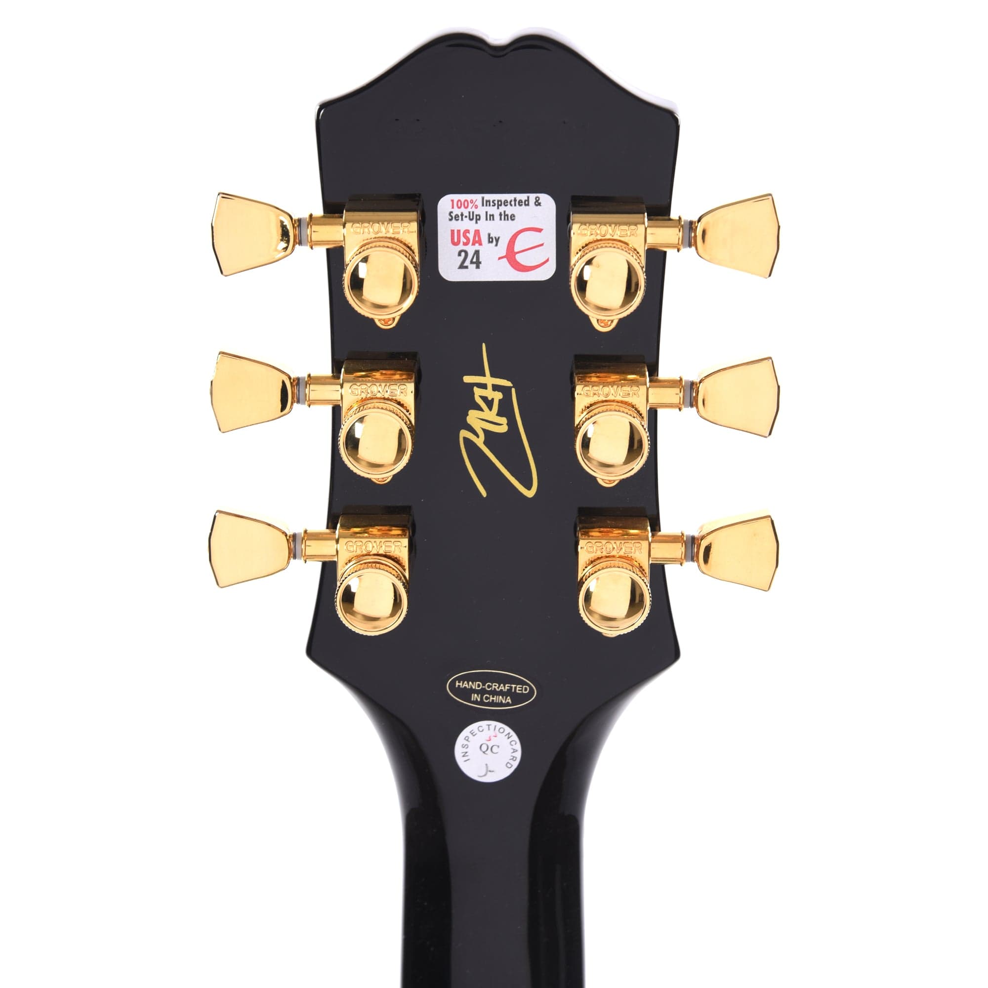 Epiphone Artist Matt Heafy Les Paul Custom Origins LEFTY Ebony Electric Guitars / Left-Handed