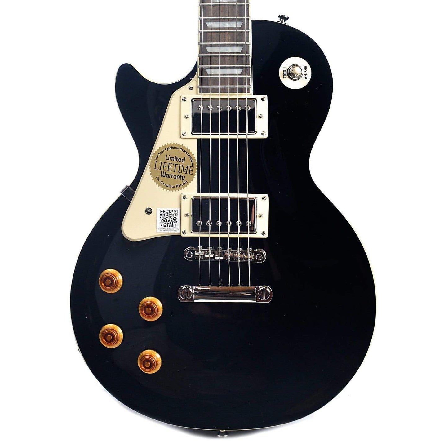 Epiphone Les Paul Standard Ebony Left-Handed Electric Guitars / Left-Handed