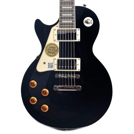 Epiphone Les Paul Standard Ebony Left-Handed Electric Guitars / Left-Handed