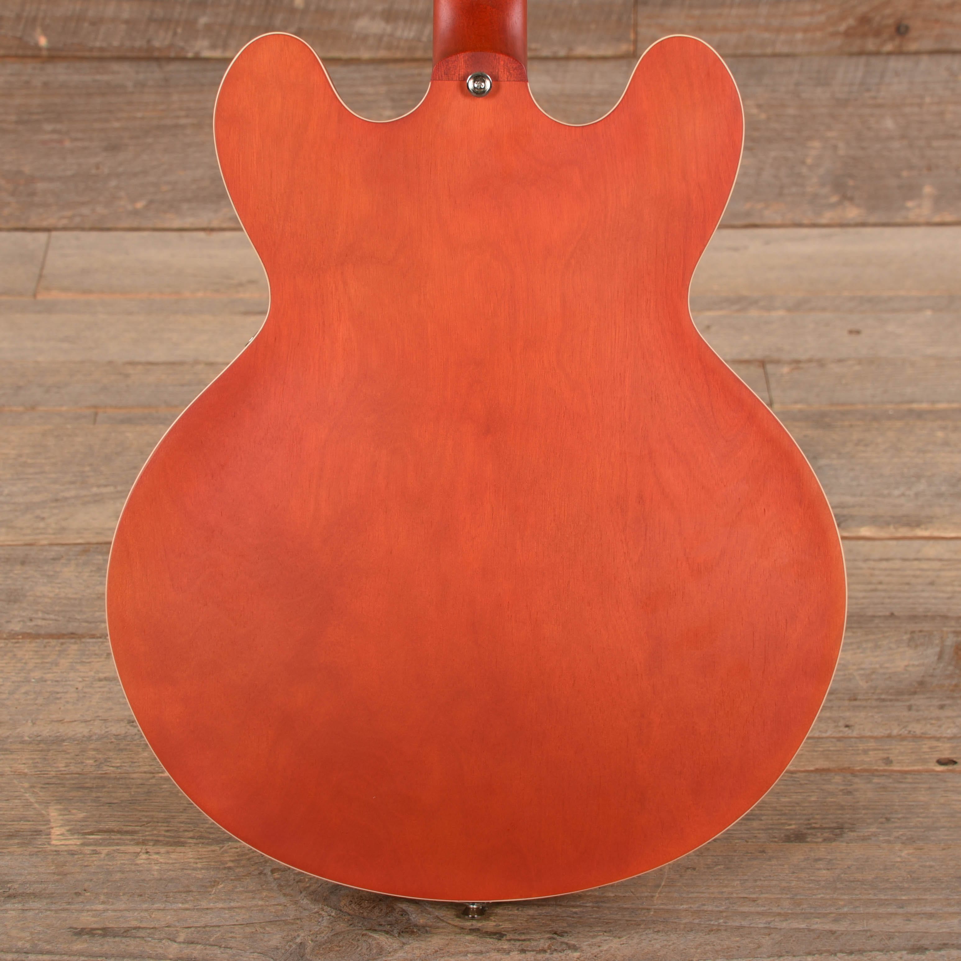 Epiphone Casino Worn Sunrise Orange Electric Guitars / Semi-Hollow