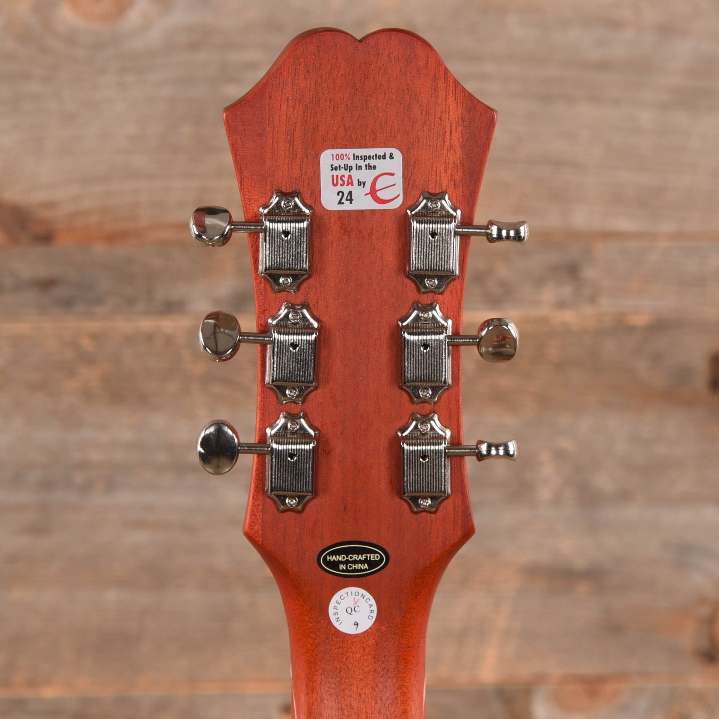 Epiphone Casino Worn Sunrise Orange Electric Guitars / Semi-Hollow