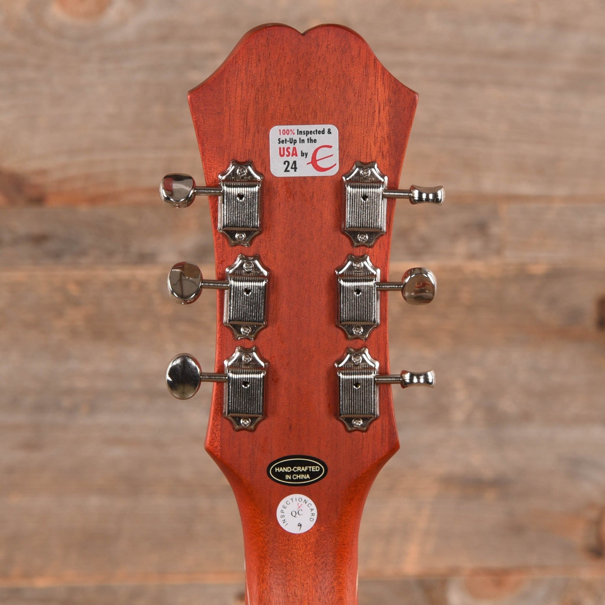 Epiphone Casino Worn Sunrise Orange Electric Guitars / Semi-Hollow
