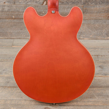 Epiphone Casino Worn Sunrise Orange Electric Guitars / Semi-Hollow