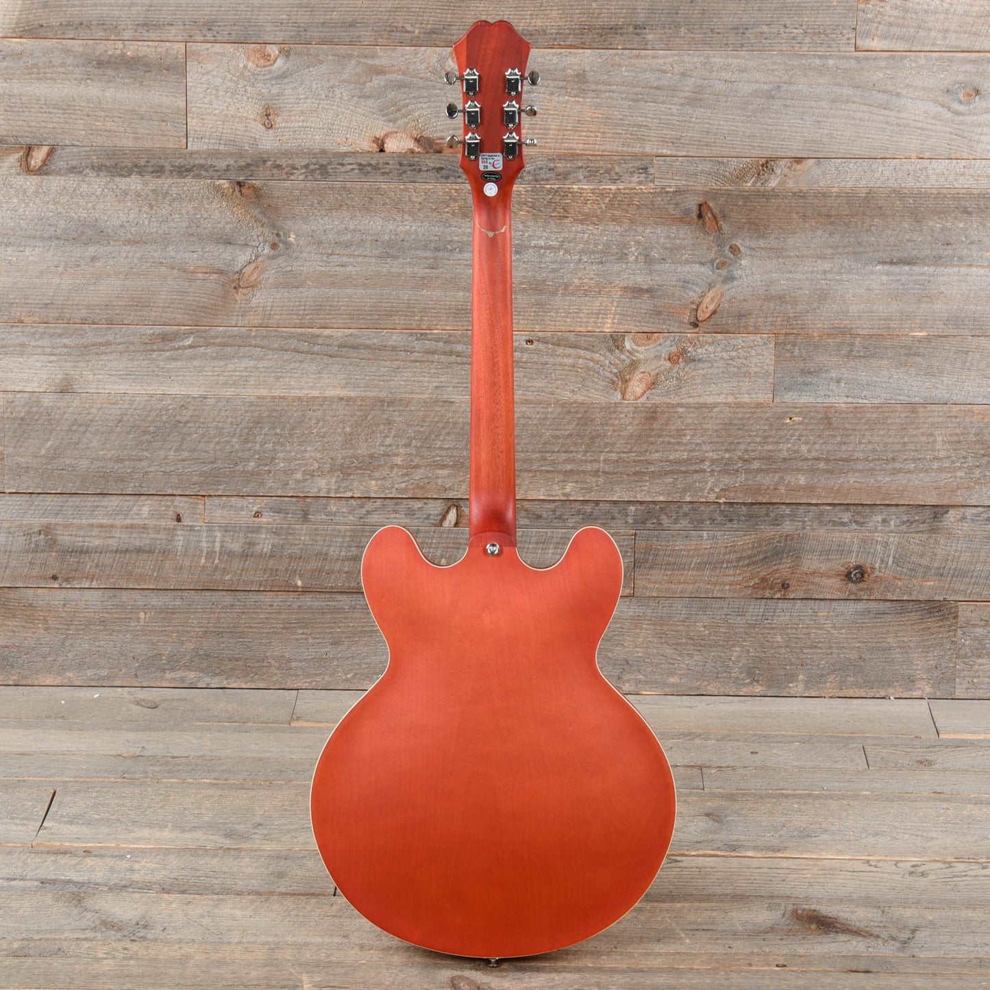 Epiphone Casino Worn Sunrise Orange Electric Guitars / Semi-Hollow