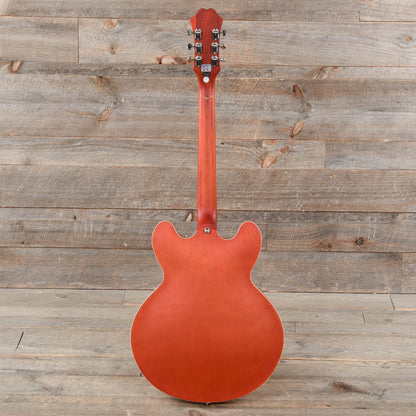Epiphone Casino Worn Sunrise Orange Electric Guitars / Semi-Hollow