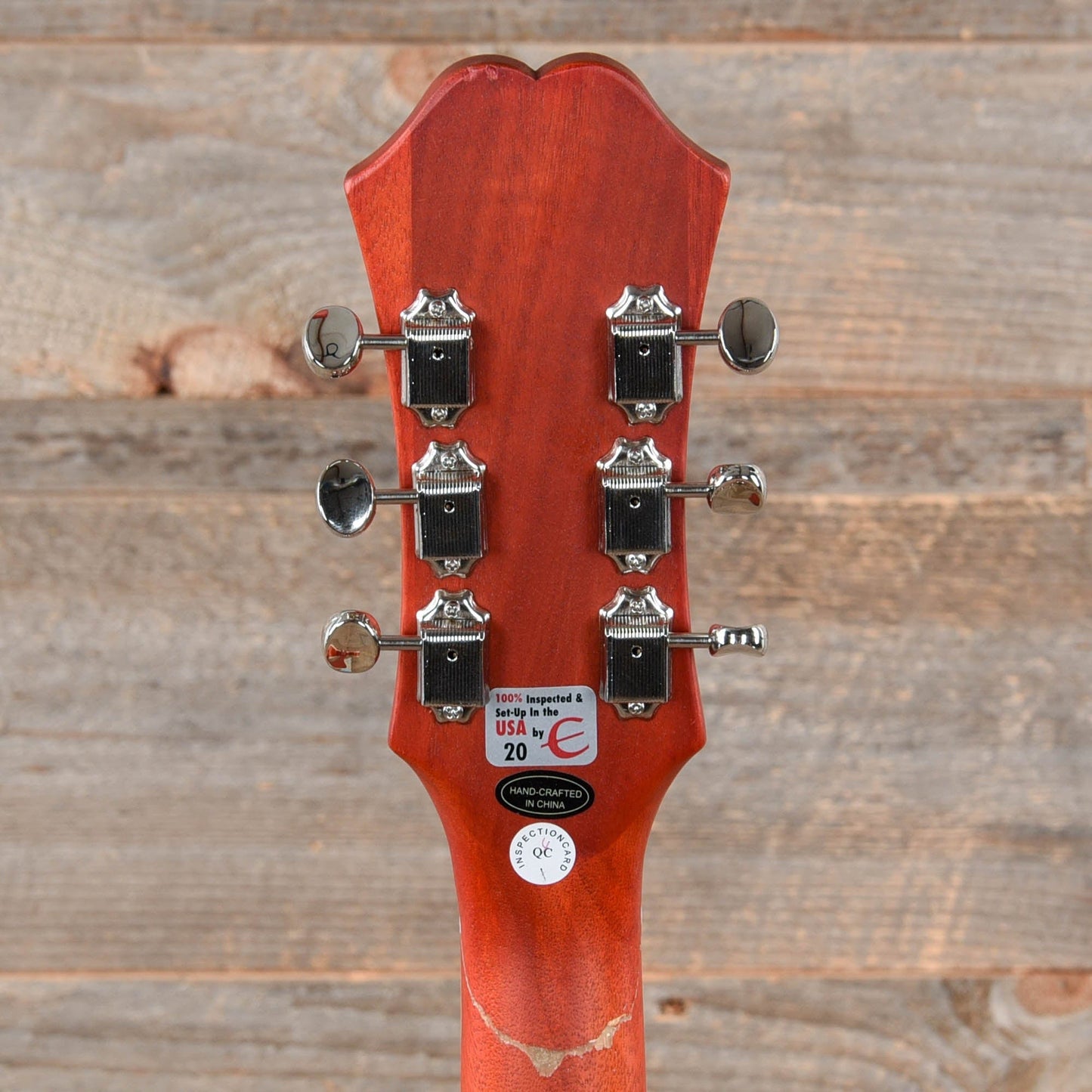 Epiphone Casino Worn Sunrise Orange Electric Guitars / Semi-Hollow