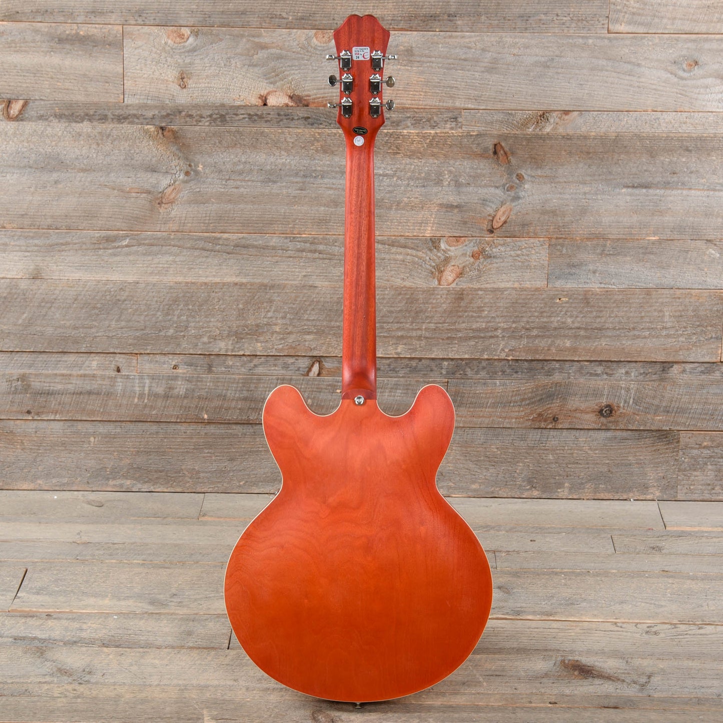Epiphone Casino Worn Sunrise Orange Electric Guitars / Semi-Hollow
