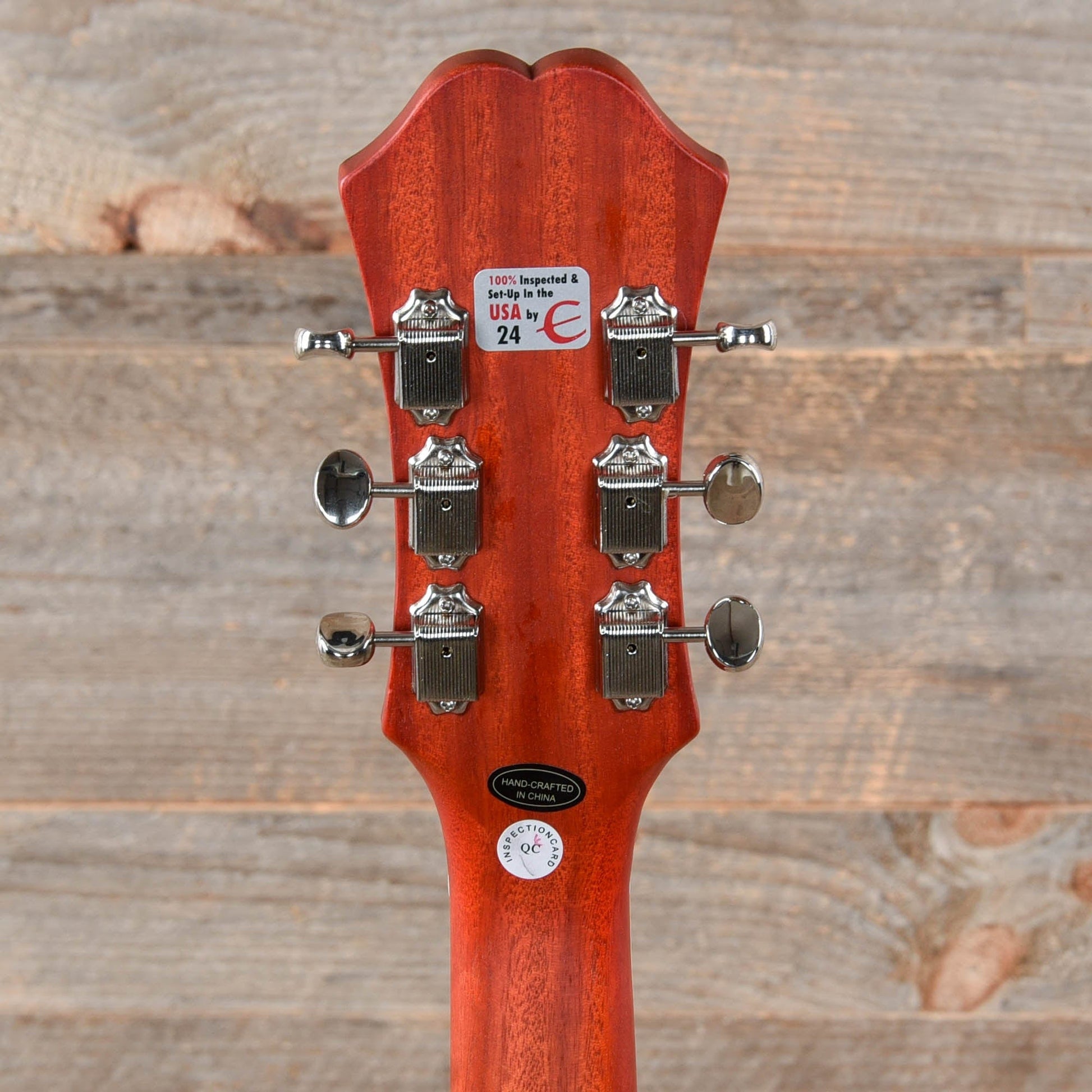 Epiphone Casino Worn Sunrise Orange Electric Guitars / Semi-Hollow
