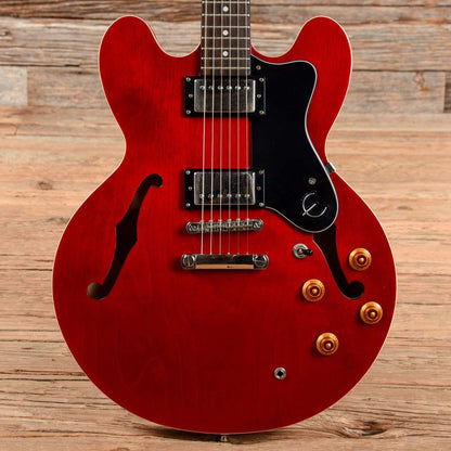 Epiphone Dot Cherry 2013 Electric Guitars / Semi-Hollow