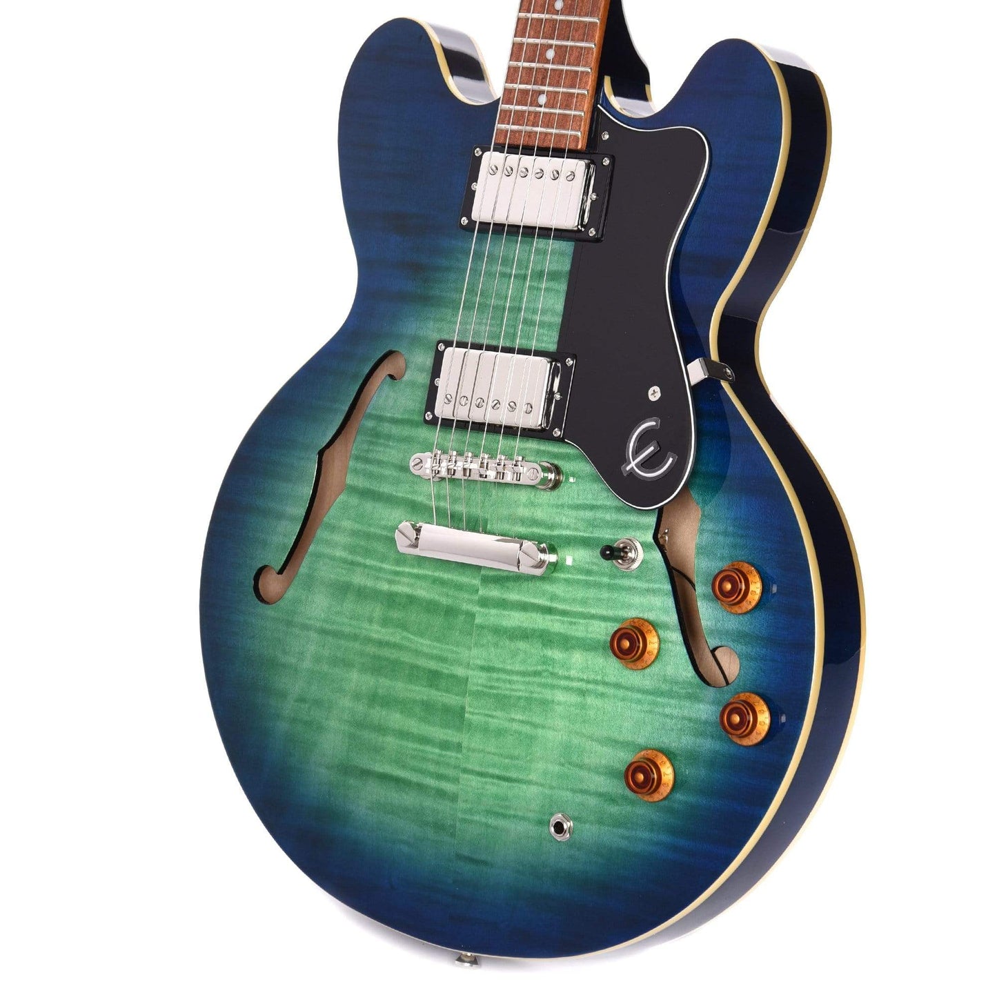 Epiphone Dot Deluxe Aquamarine Electric Guitars / Semi-Hollow