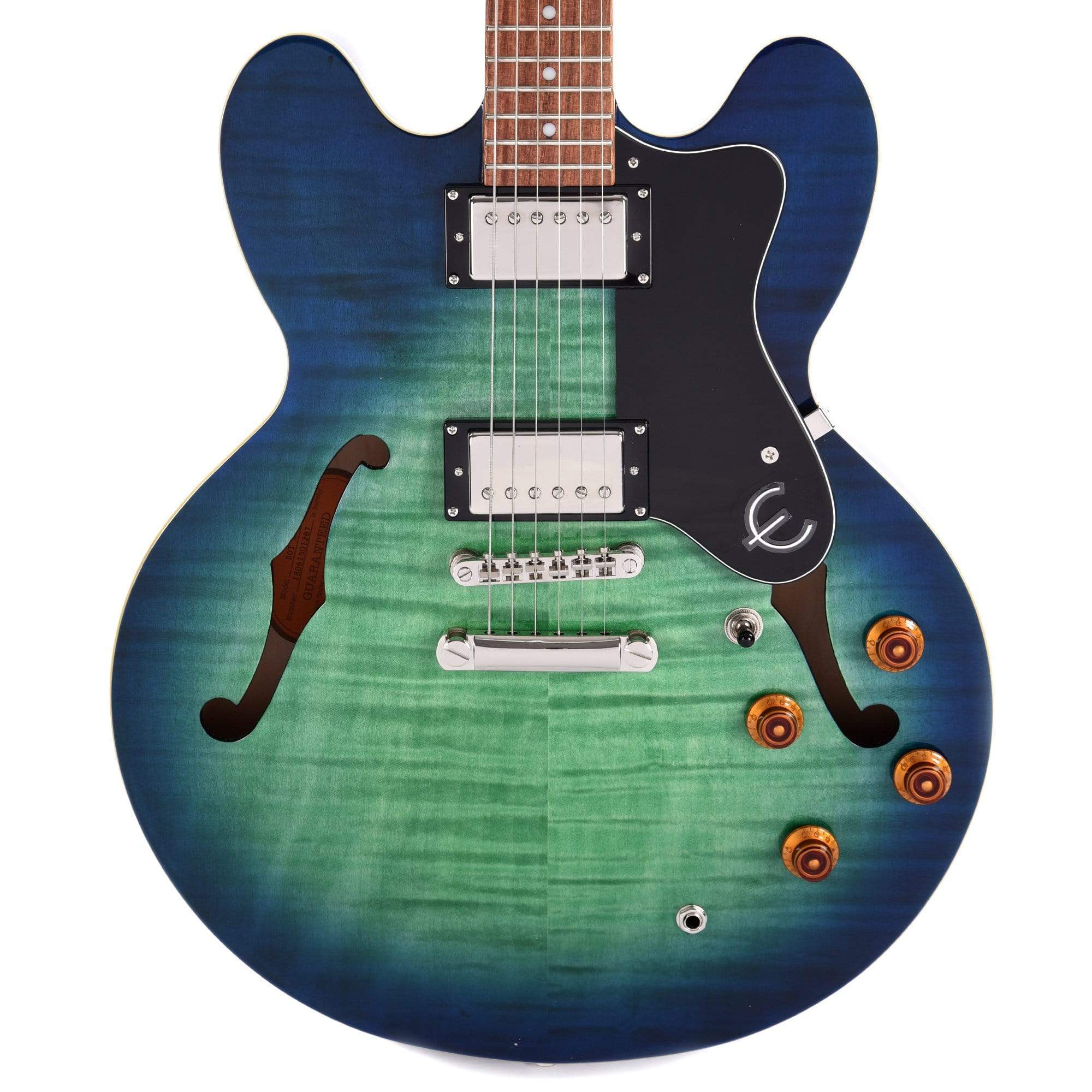 Epiphone Dot Deluxe Aquamarine Electric Guitars / Semi-Hollow