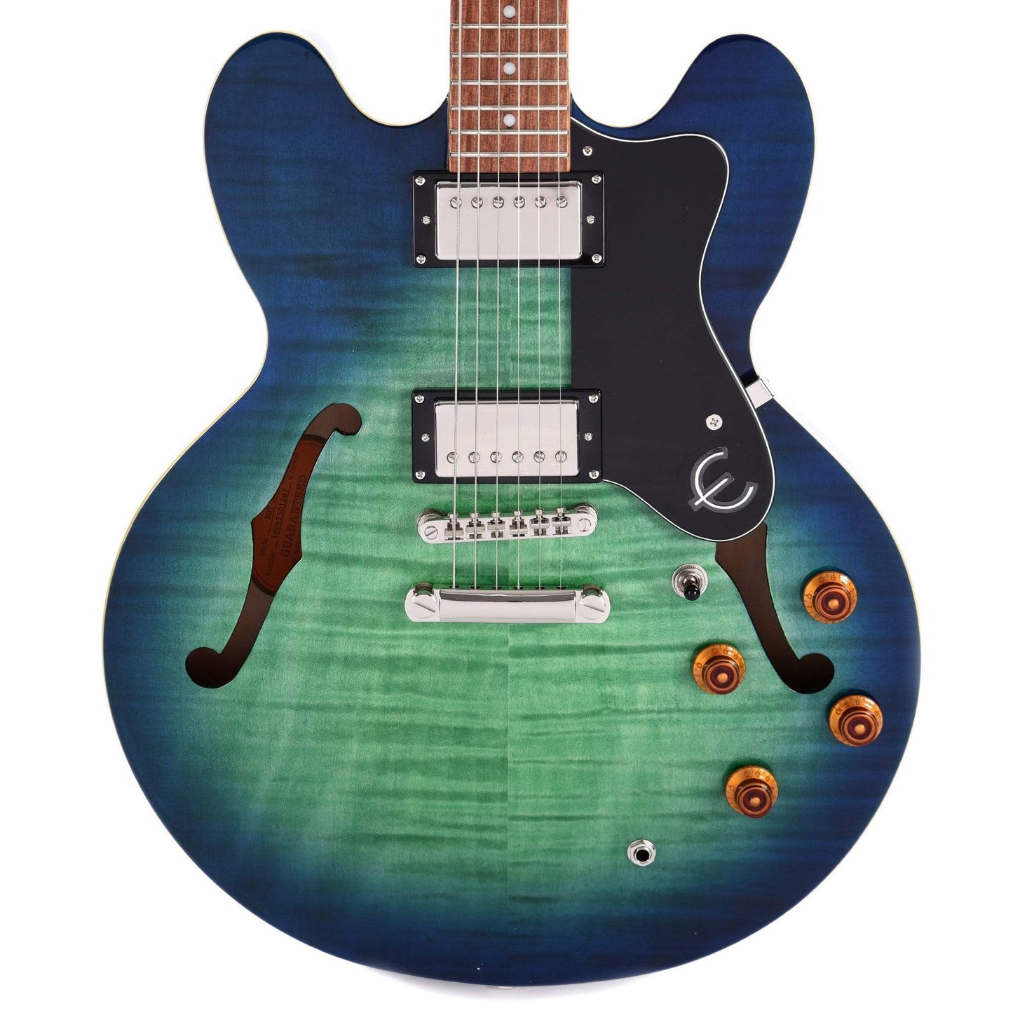 Epiphone Dot Deluxe Aquamarine Electric Guitars / Semi-Hollow