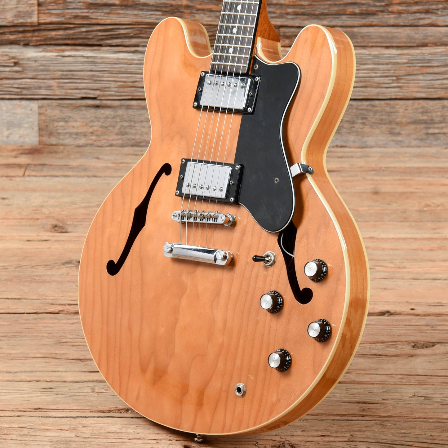 Epiphone Dot Natural 2002 Electric Guitars / Semi-Hollow