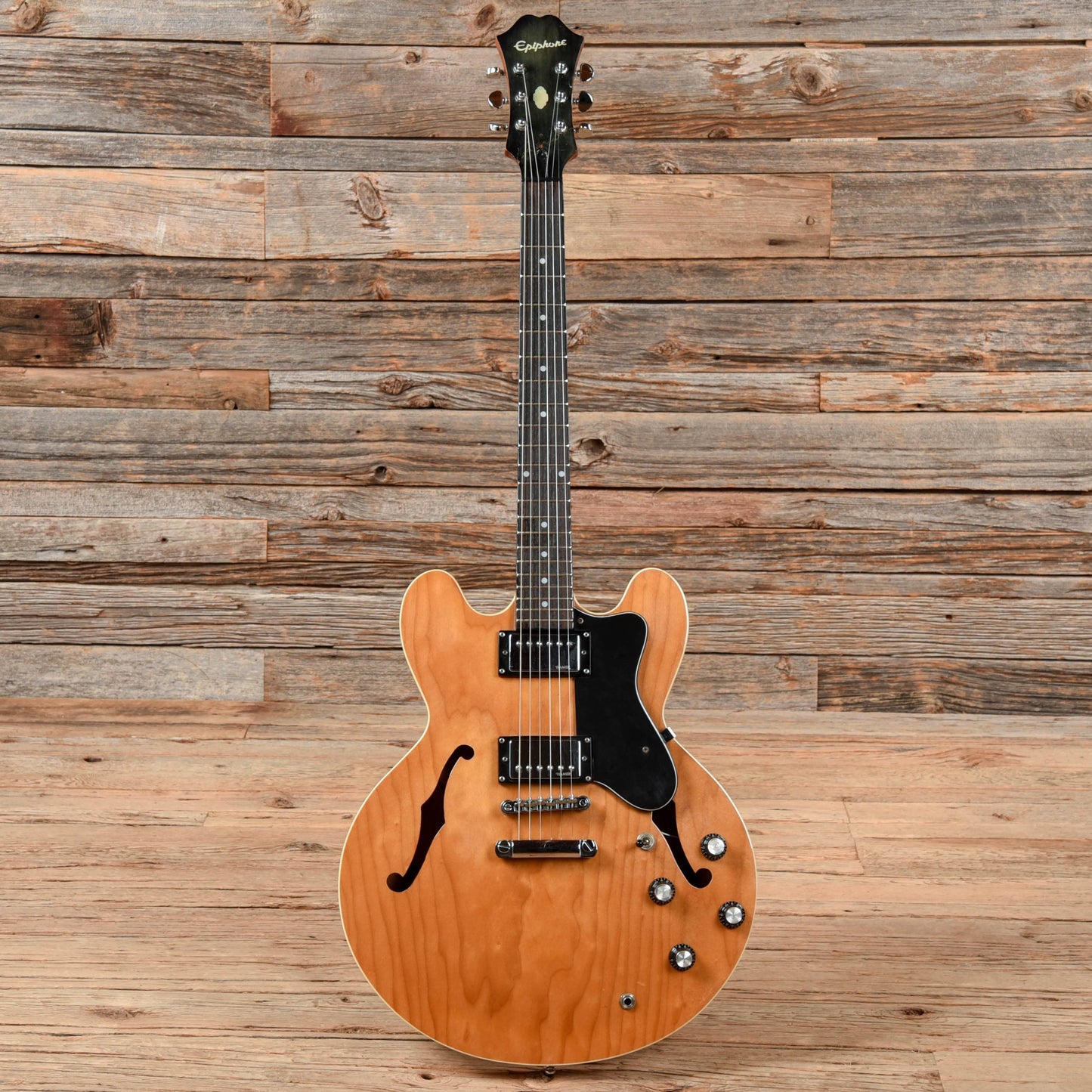 Epiphone Dot Natural 2002 Electric Guitars / Semi-Hollow