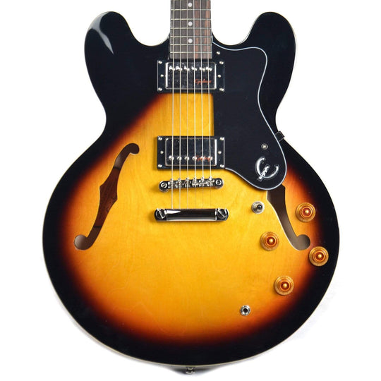 Epiphone Dot Vintage Sunburst Electric Guitars / Semi-Hollow