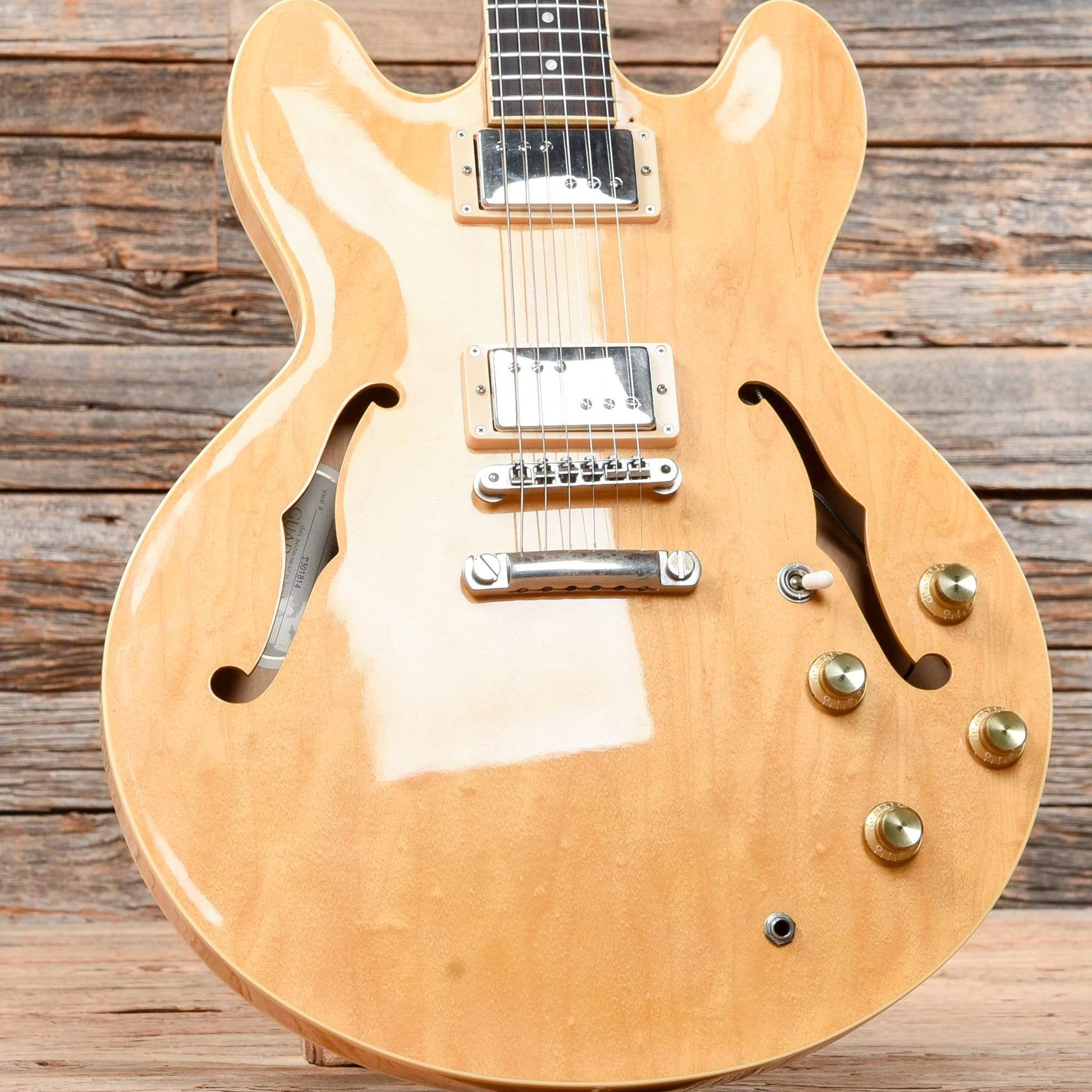 Epiphone Elitist 1963 ES-335 Dot Natural 2003 – Chicago Music Exchange