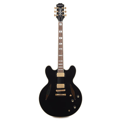 Epiphone Emily Wolfe Sheraton Stealth Black Aged Gloss Electric Guitars / Semi-Hollow
